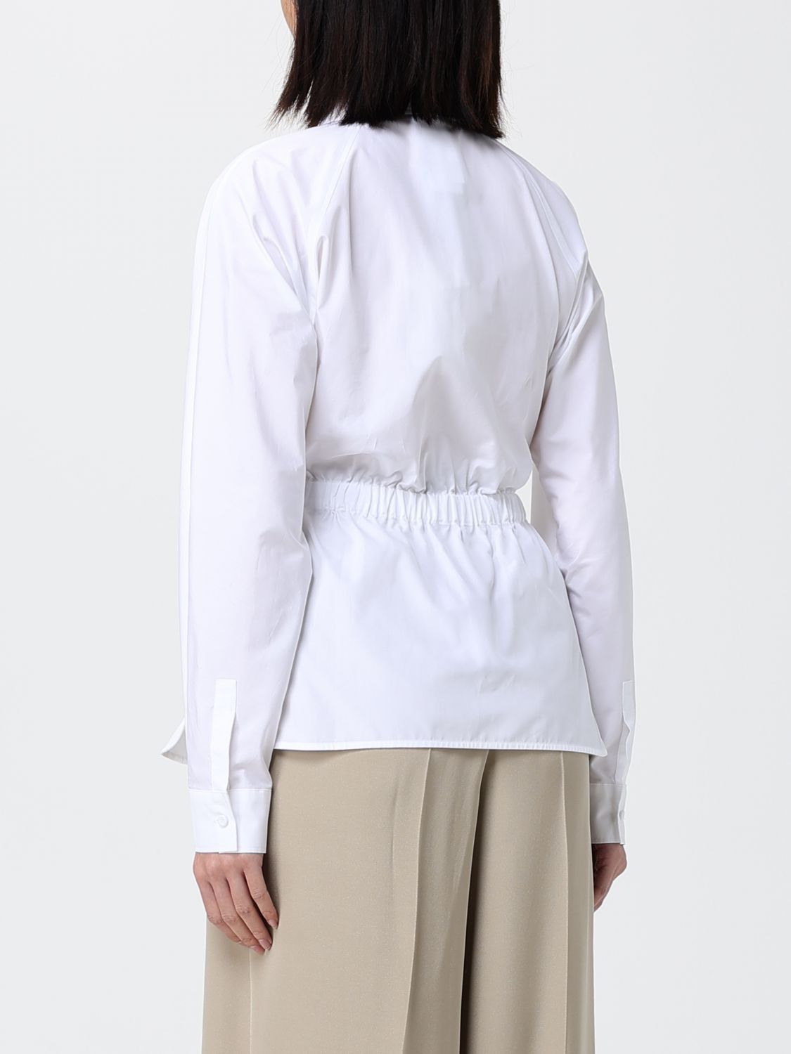 Max Mara Max Mara Shirt Woman White Size M / US 6-8 / IT 42-44 - 3 Thumbnail