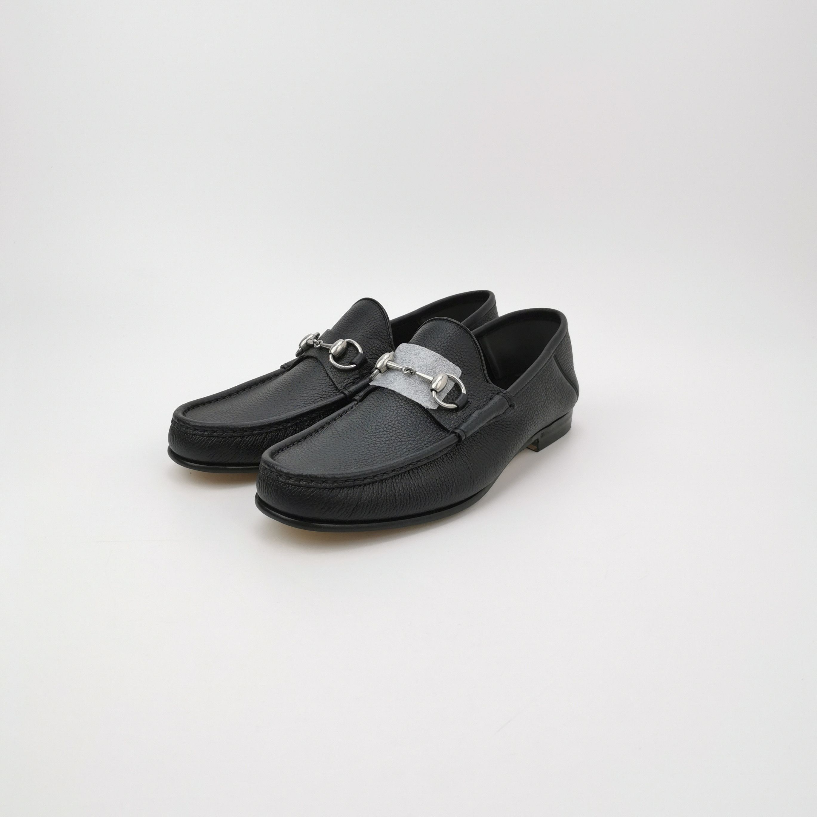 Gucci Gucci Horsebit Grained Leather Loafers Size 7.5 Size US 8 / EU 41 - 3 Thumbnail