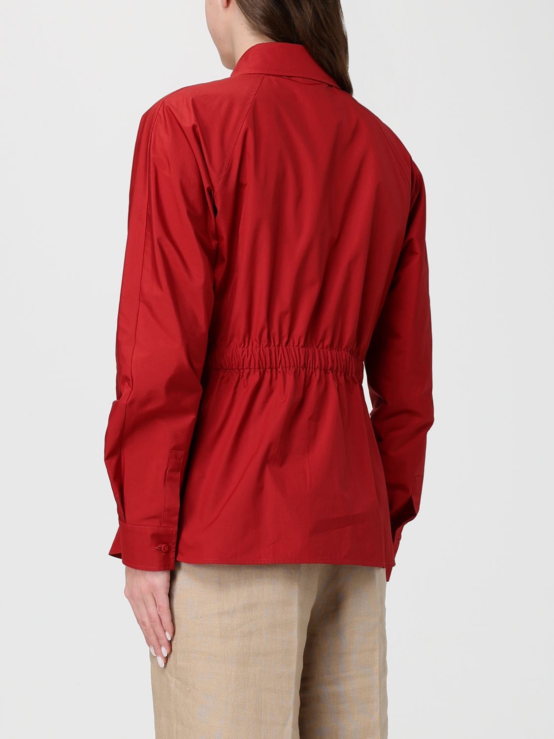 Max Mara Max Mara Shirt Woman Red Size S / US 4 / IT 40 - 2 Thumbnail
