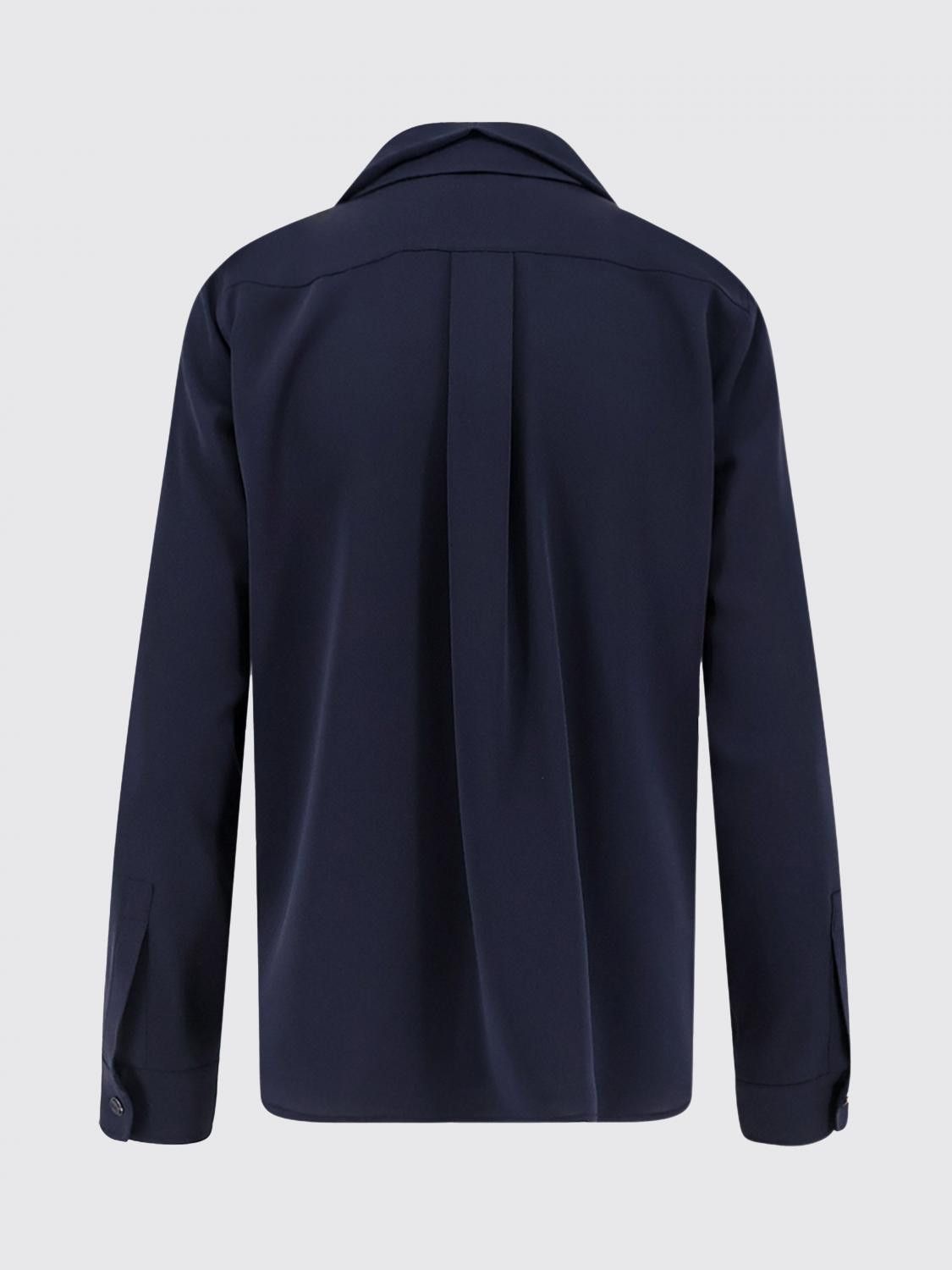 Max Mara Max Mara Shirt Woman Blue Size M / US 6-8 / IT 42-44 - 3 Thumbnail