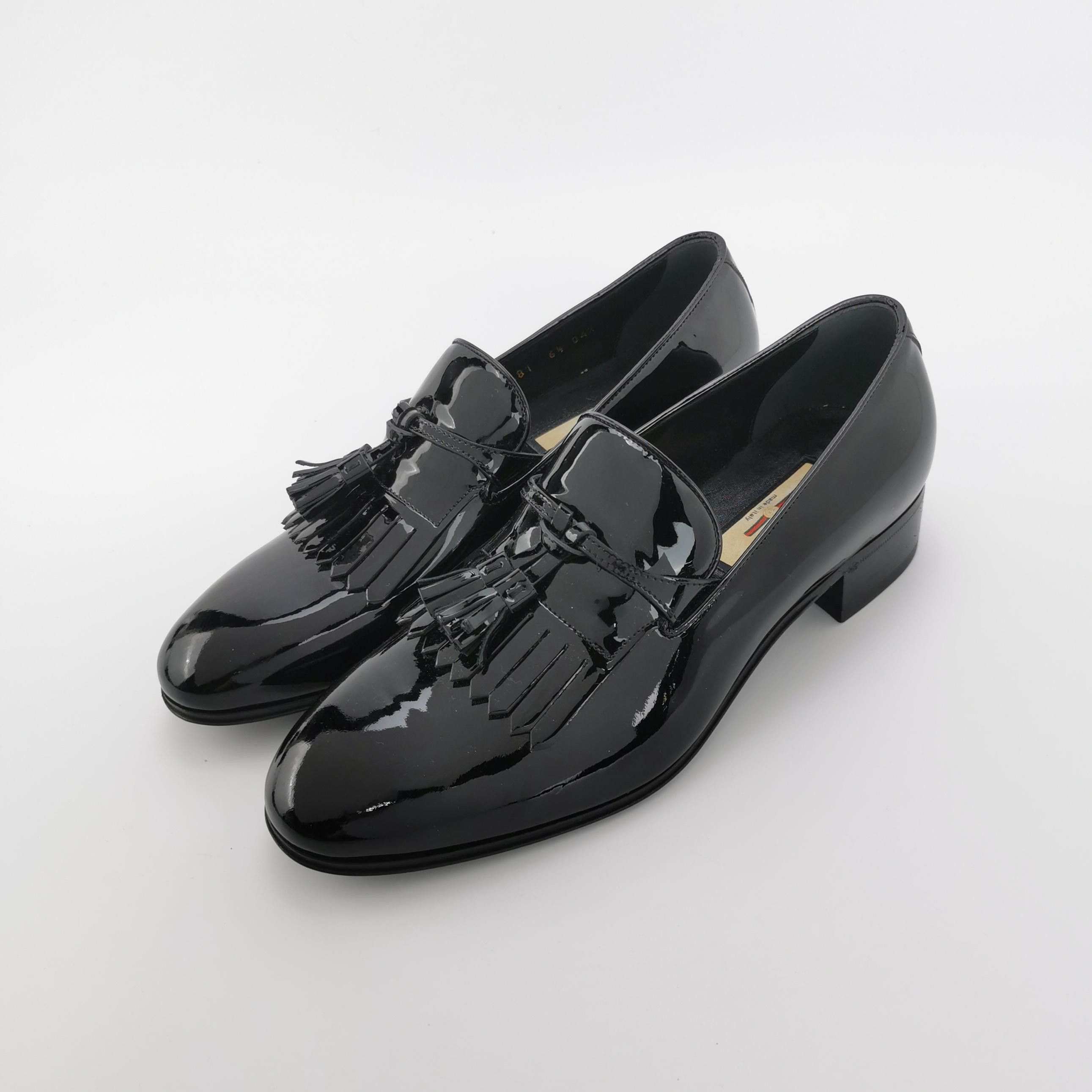 Gucci Gucci Fringe Patent Leather Loafers 40.5 Size US 7 / EU 40 - 3 Thumbnail
