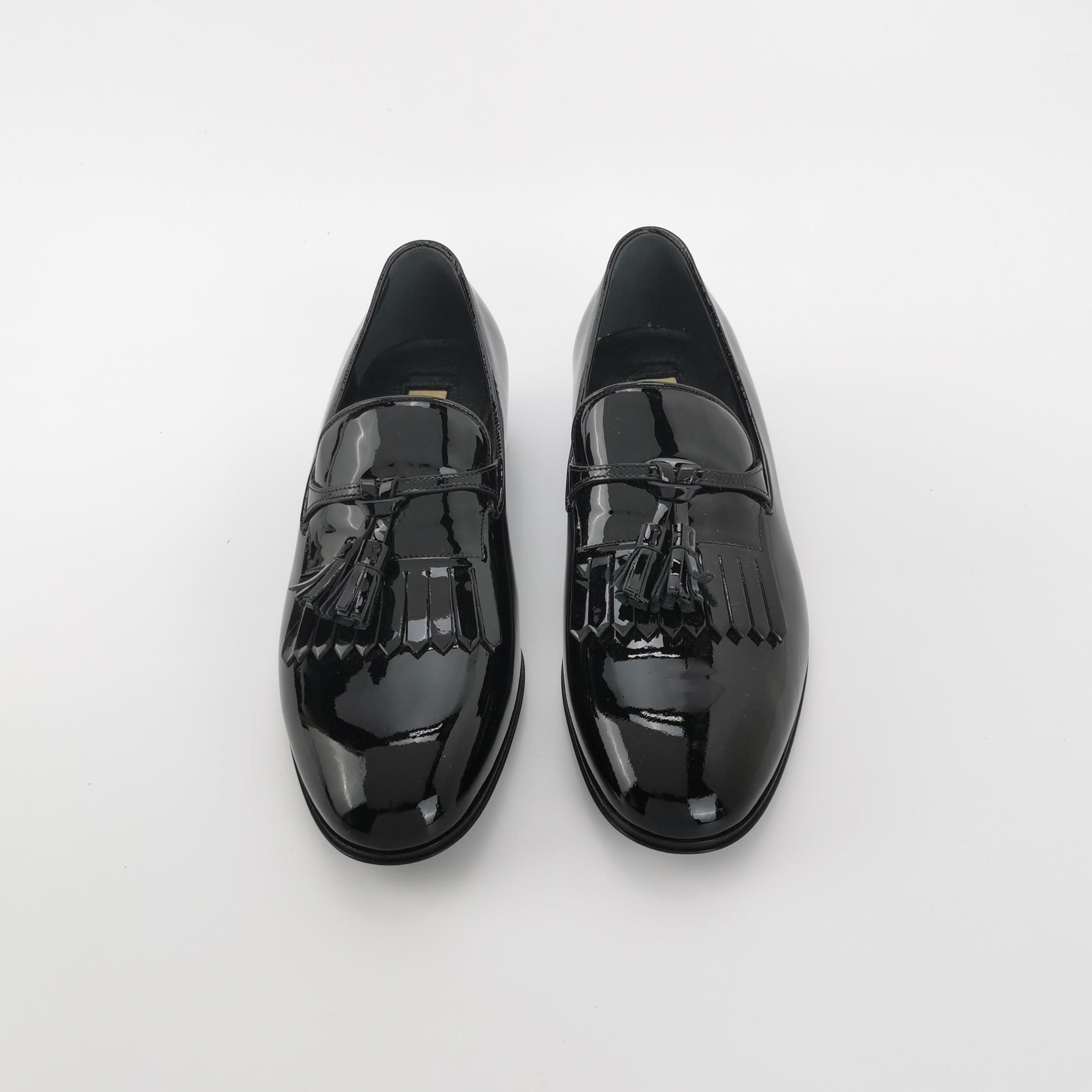 Gucci Gucci Fringe Patent Leather Loafers 40.5 Size US 7 / EU 40 - 4 Thumbnail