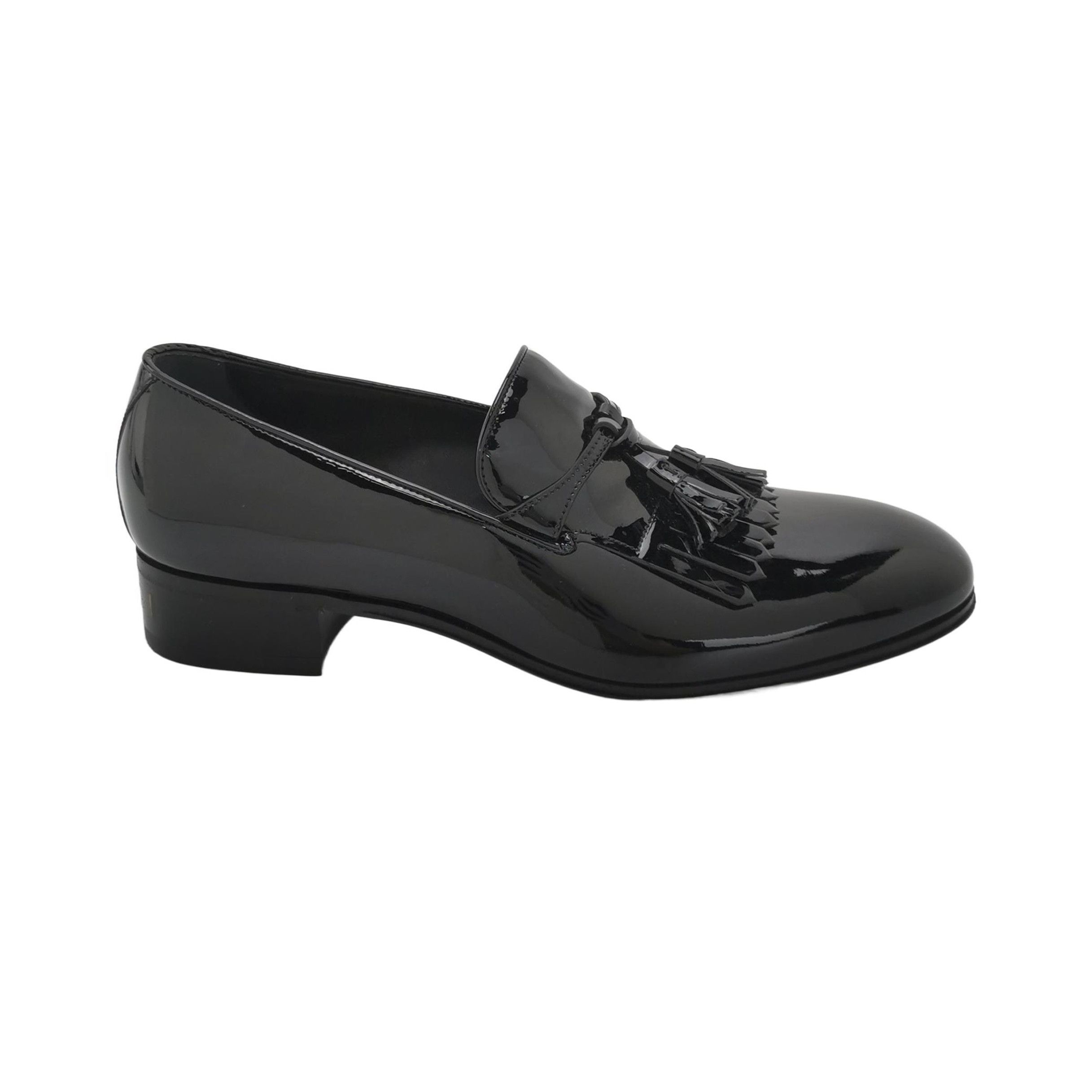 Gucci Gucci Fringe Patent Leather Loafers 40.5 Size US 7 / EU 40 - 2 Thumbnail