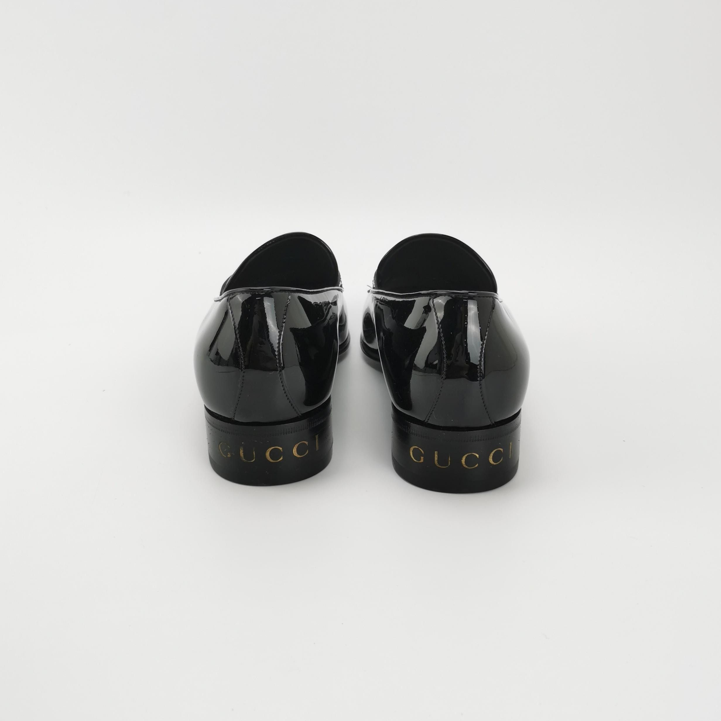 Gucci Gucci Fringe Patent Leather Loafers 40.5 Size US 7 / EU 40 - 5 Thumbnail