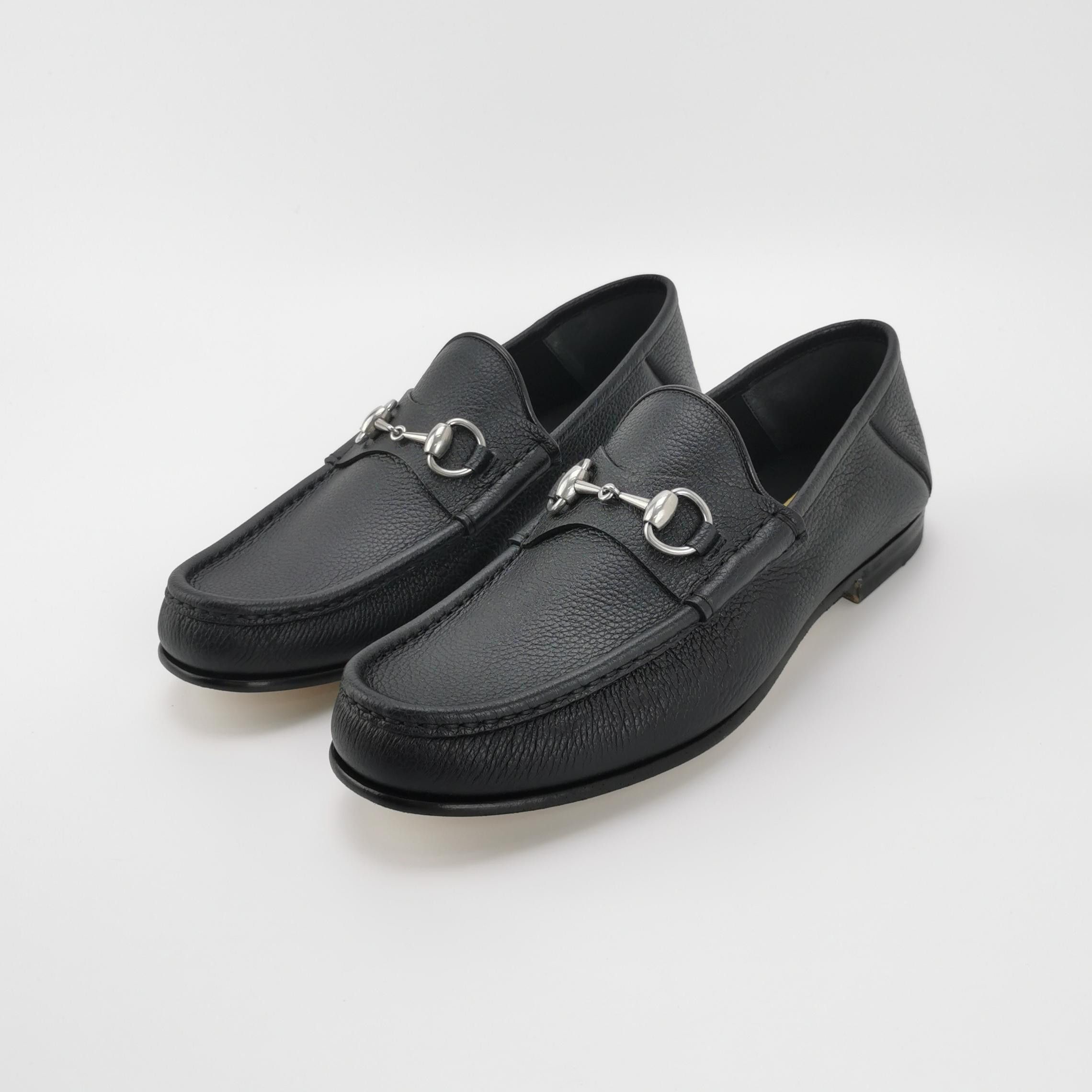 Gucci Gucci Grained Leather Horsebit Loafers 7.5 Size US 8 / EU 41 - 3 Thumbnail