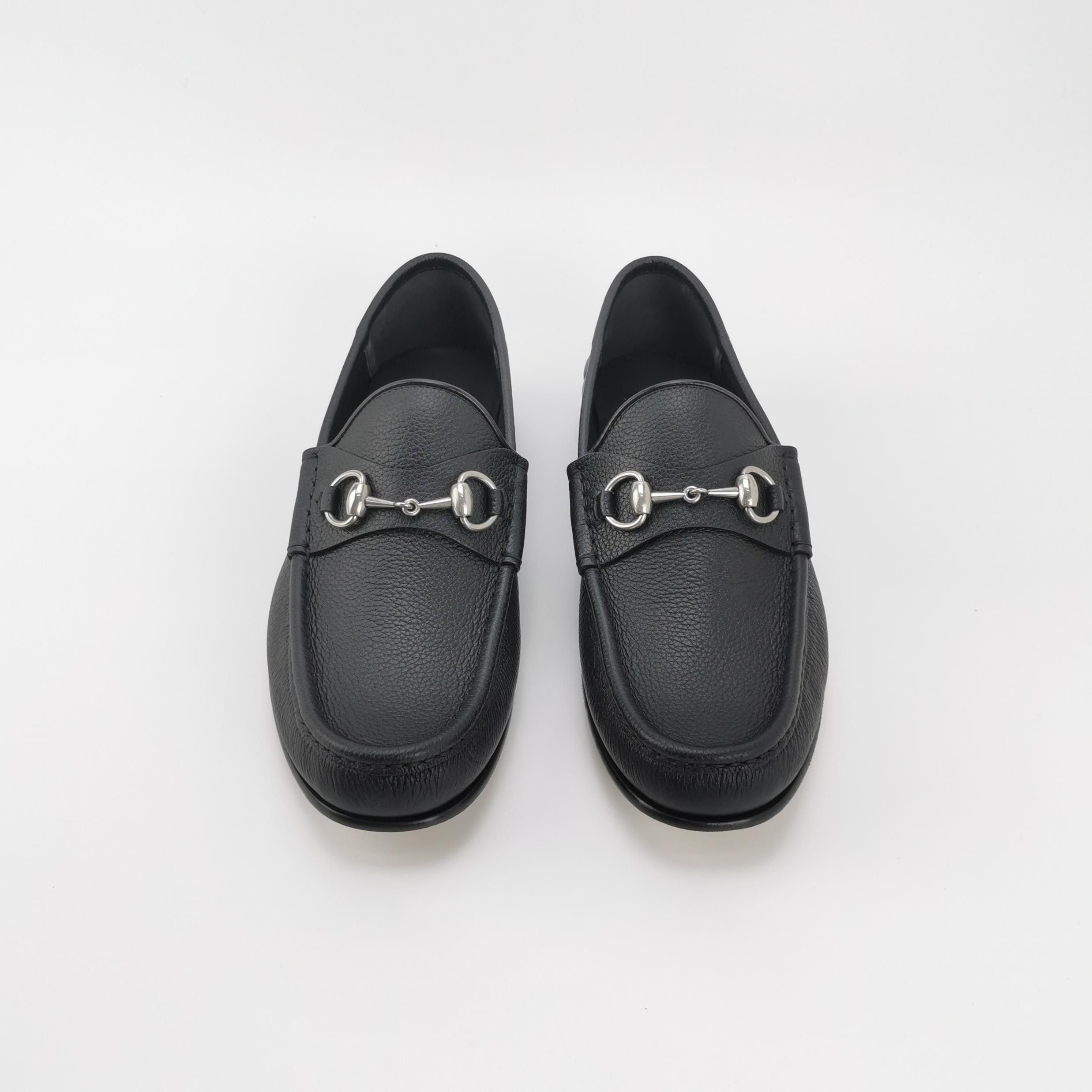 Gucci Gucci Grained Leather Horsebit Loafers 7.5 Size US 8 / EU 41 - 4 Thumbnail