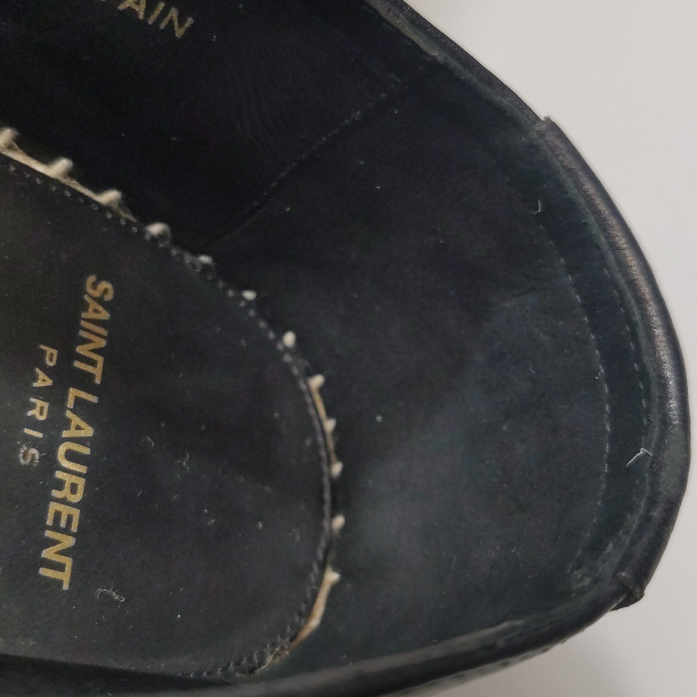 Saint Laurent Paris Saint Laurent Logo Leather Espadrilles 40 Size US 7 / EU 40 - 9 Thumbnail