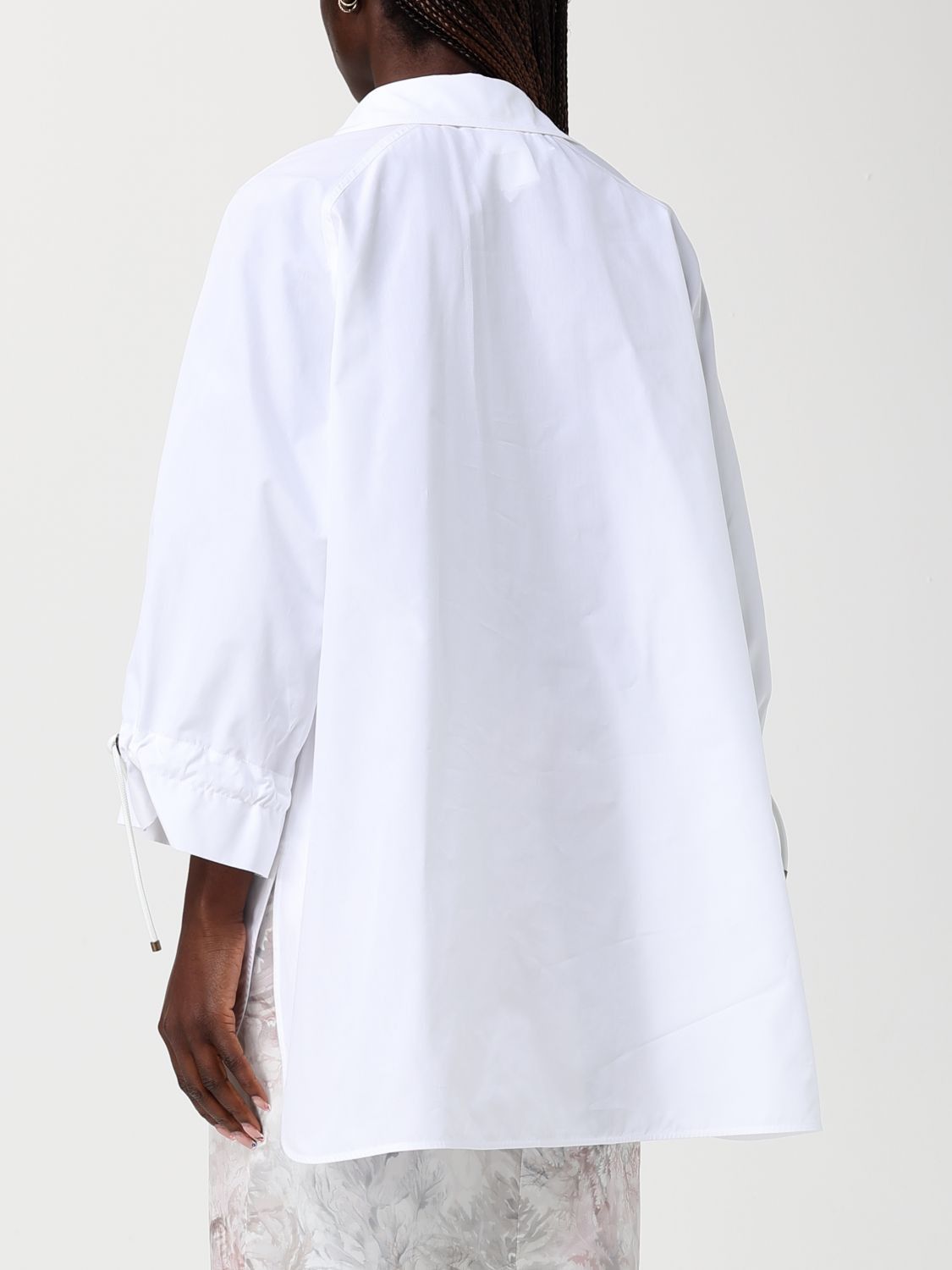 Max Mara Max Mara Shirt Woman White Size XL / US 12-14 / IT 48-50 - 3 Thumbnail