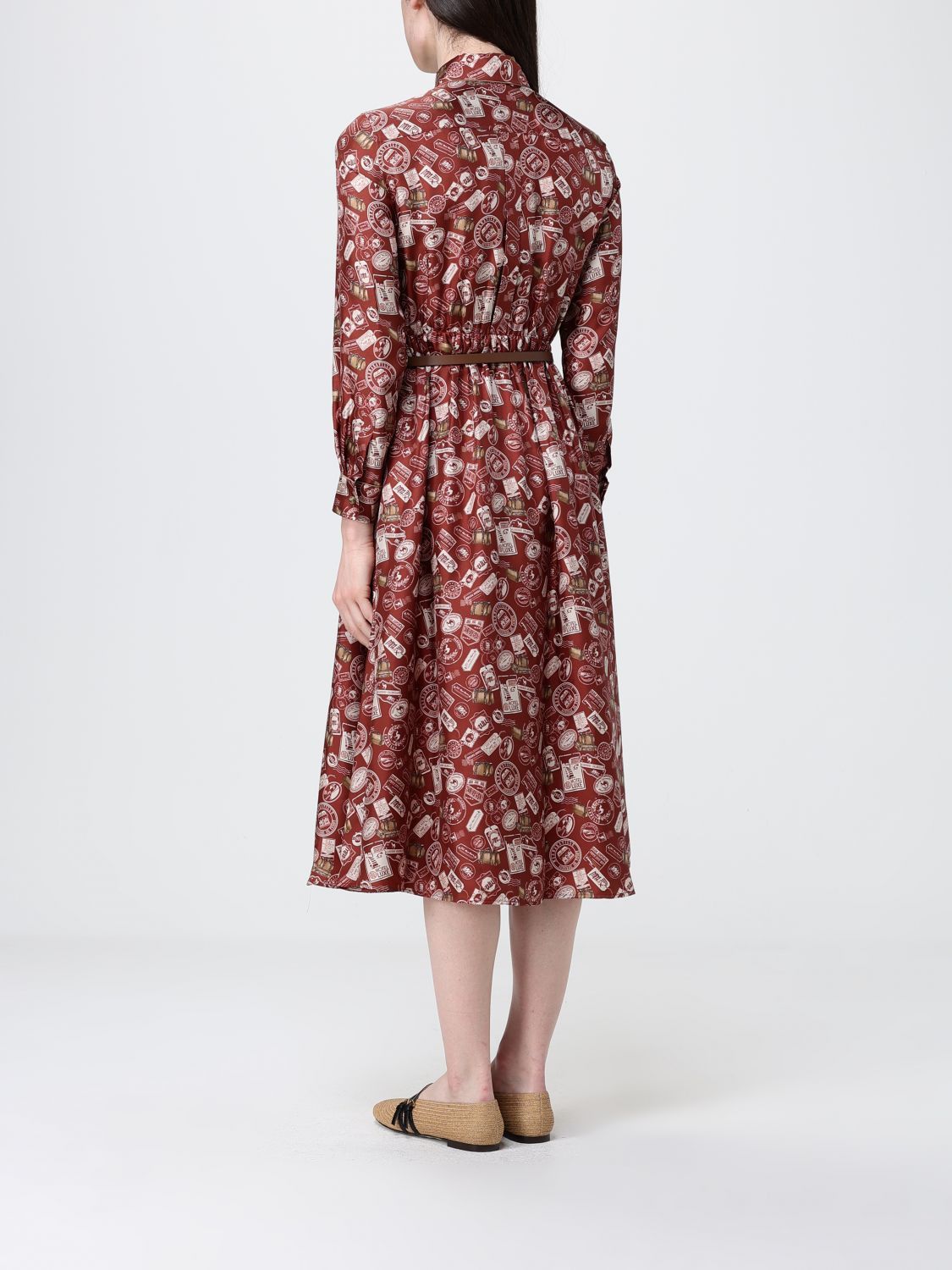 Max Mara Max Mara Dress Woman Red Size M / US 6-8 / IT 42-44 - 2 Thumbnail