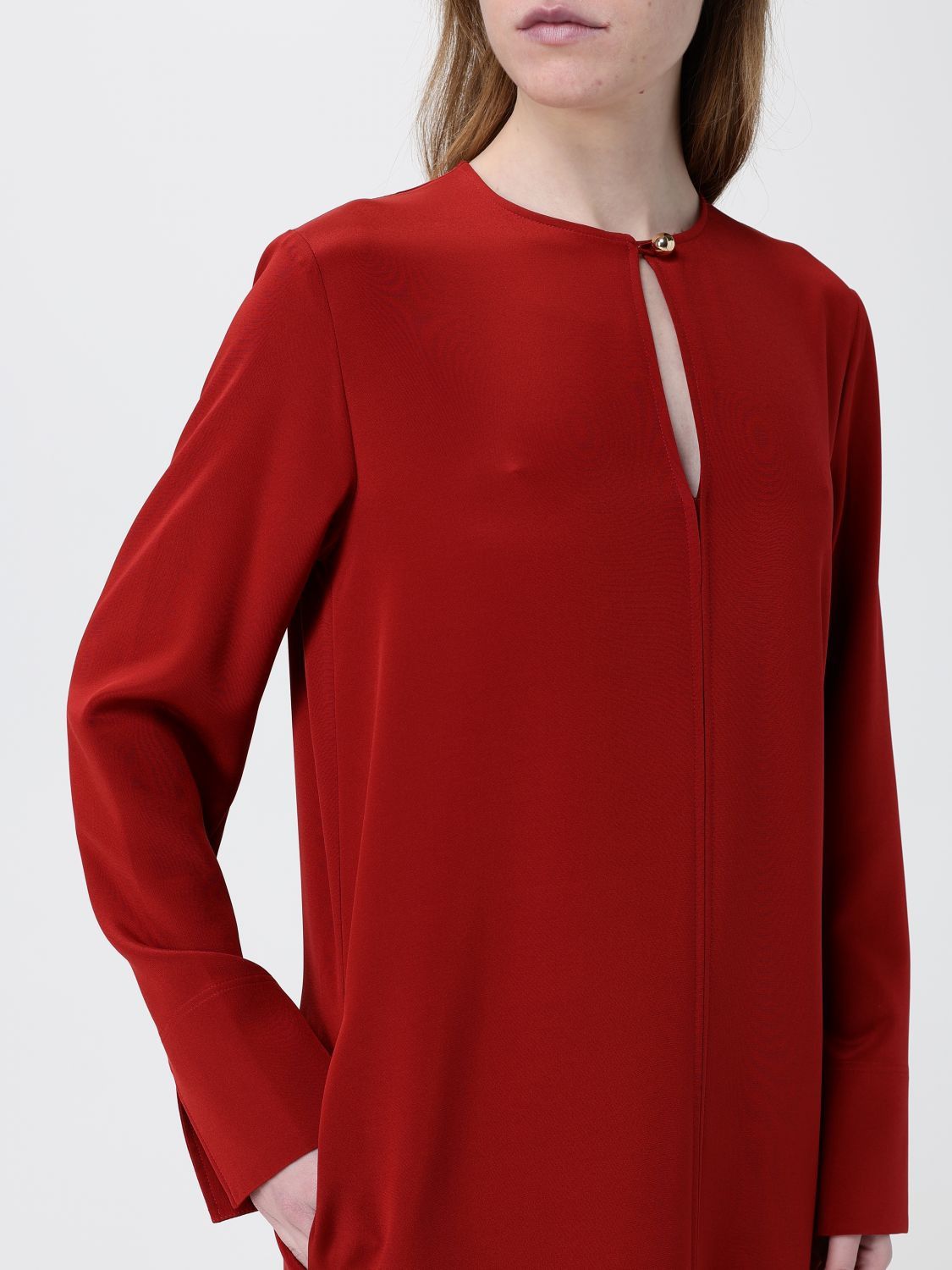 Max Mara Max Mara Dress Woman Red Size M / US 6-8 / IT 42-44 - 4 Thumbnail