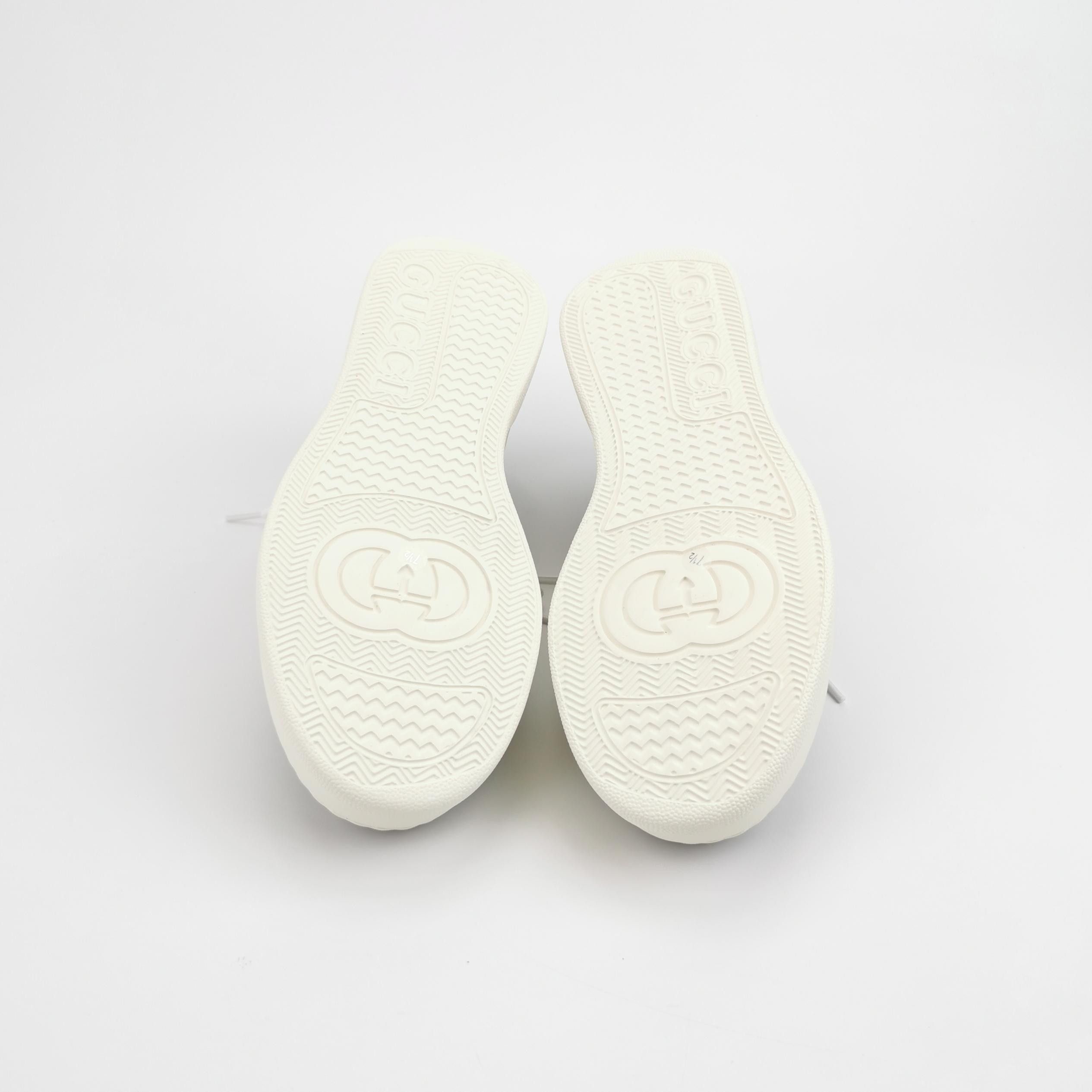 Gucci Gucci GG Monogram Leather Sneakers 7.5 Size US 8 / EU 41 - 6 Thumbnail
