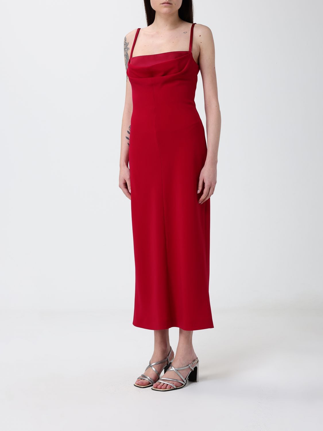 Max Mara Max Mara Dress Woman Geranium Size M / US 6-8 / IT 42-44 - 3 Thumbnail