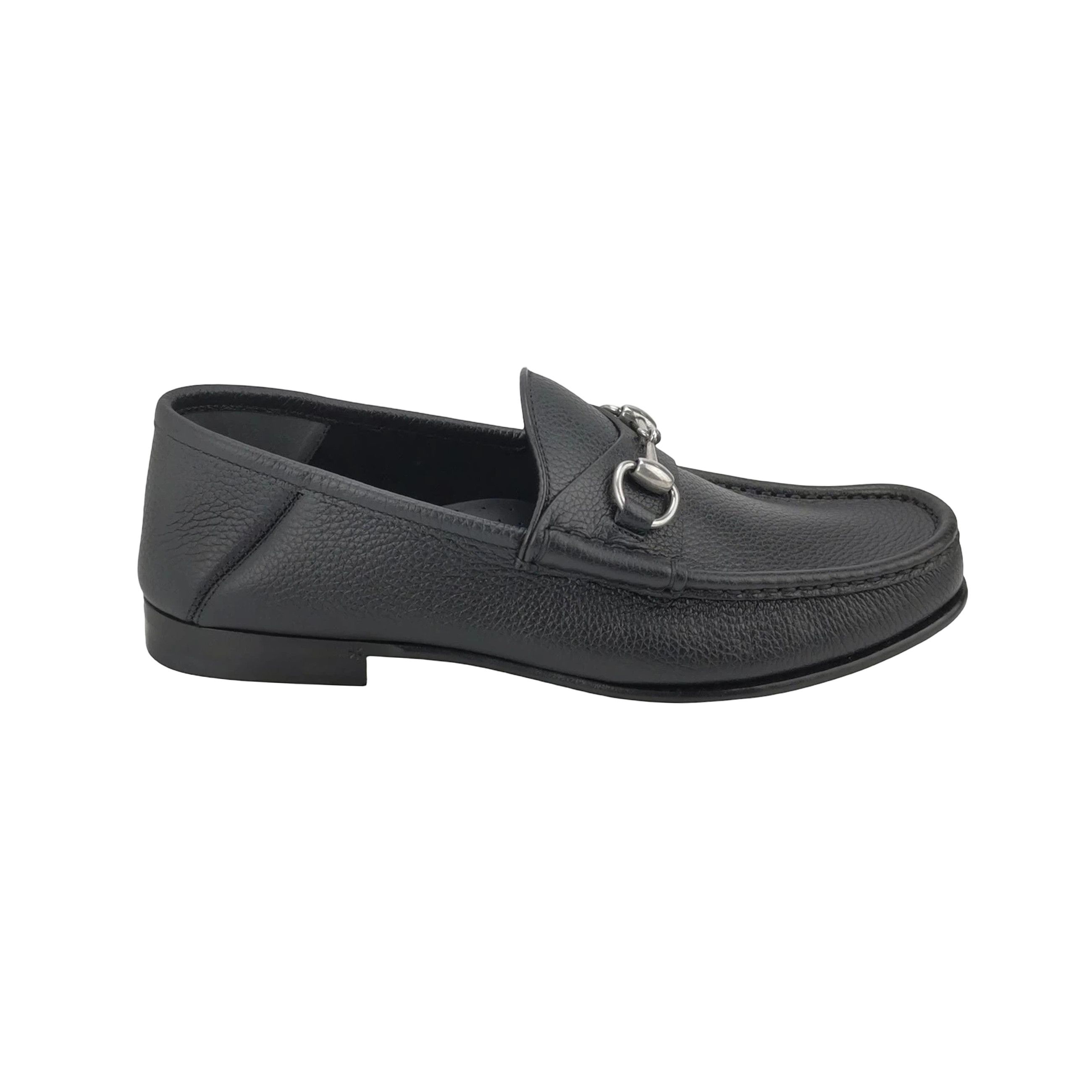 Gucci Gucci Pebbled Leather Horsebit Loafers Size 7 Size US 7 / EU 40 - 2 Thumbnail