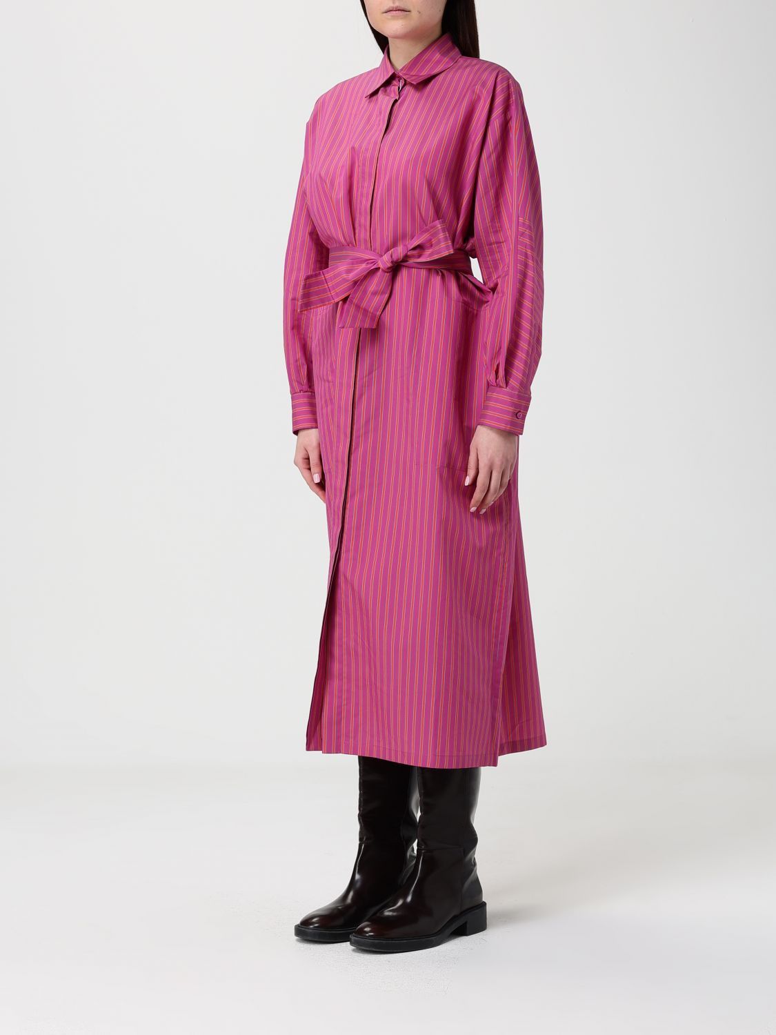 Max Mara Max Mara Dress Woman Violet Size M / US 6-8 / IT 42-44 - 3 Thumbnail