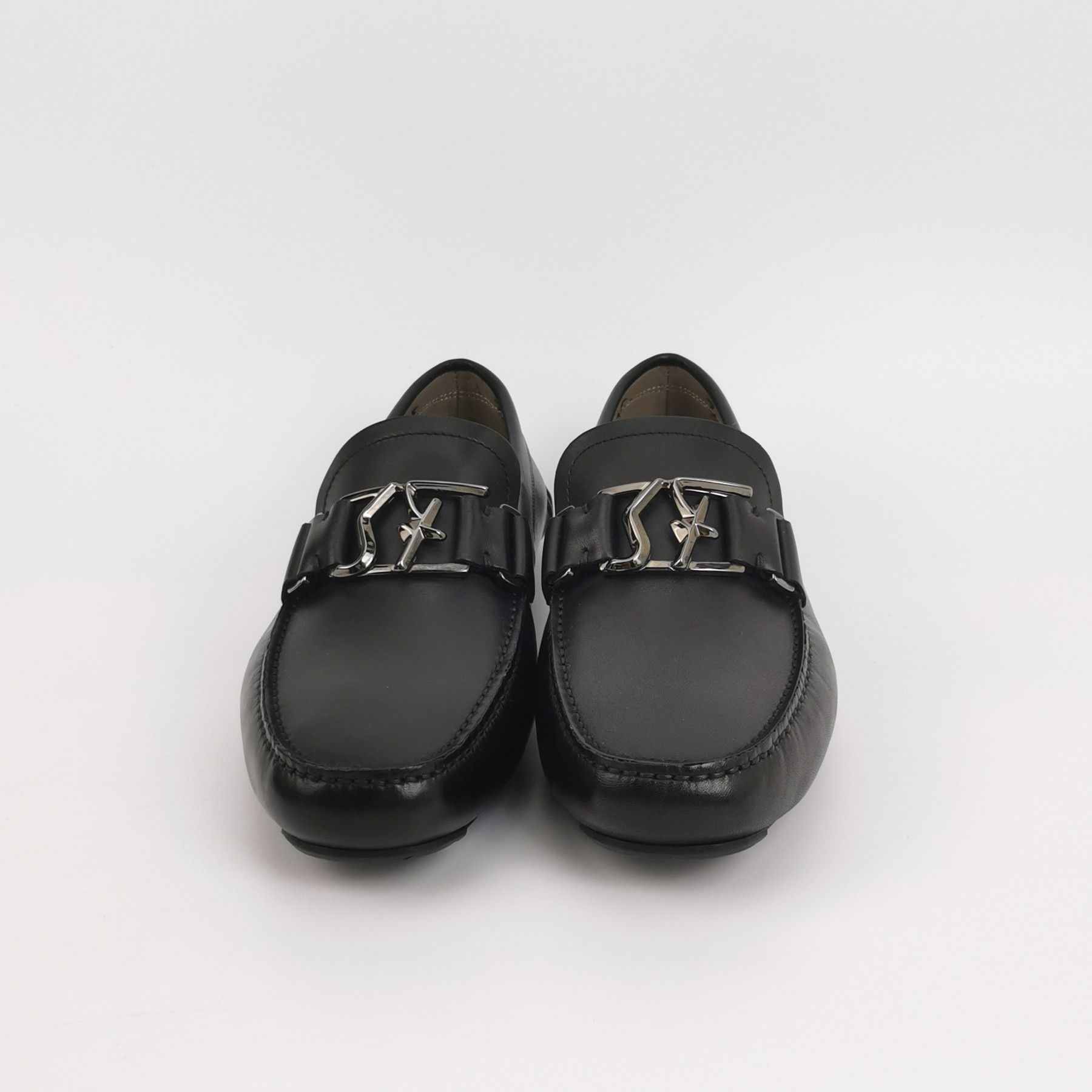 Salvatore Ferragamo Salvatore Ferragamo Metal Gancini Loafers Size 7 Size US 7 / EU 40 - 4 Thumbnail