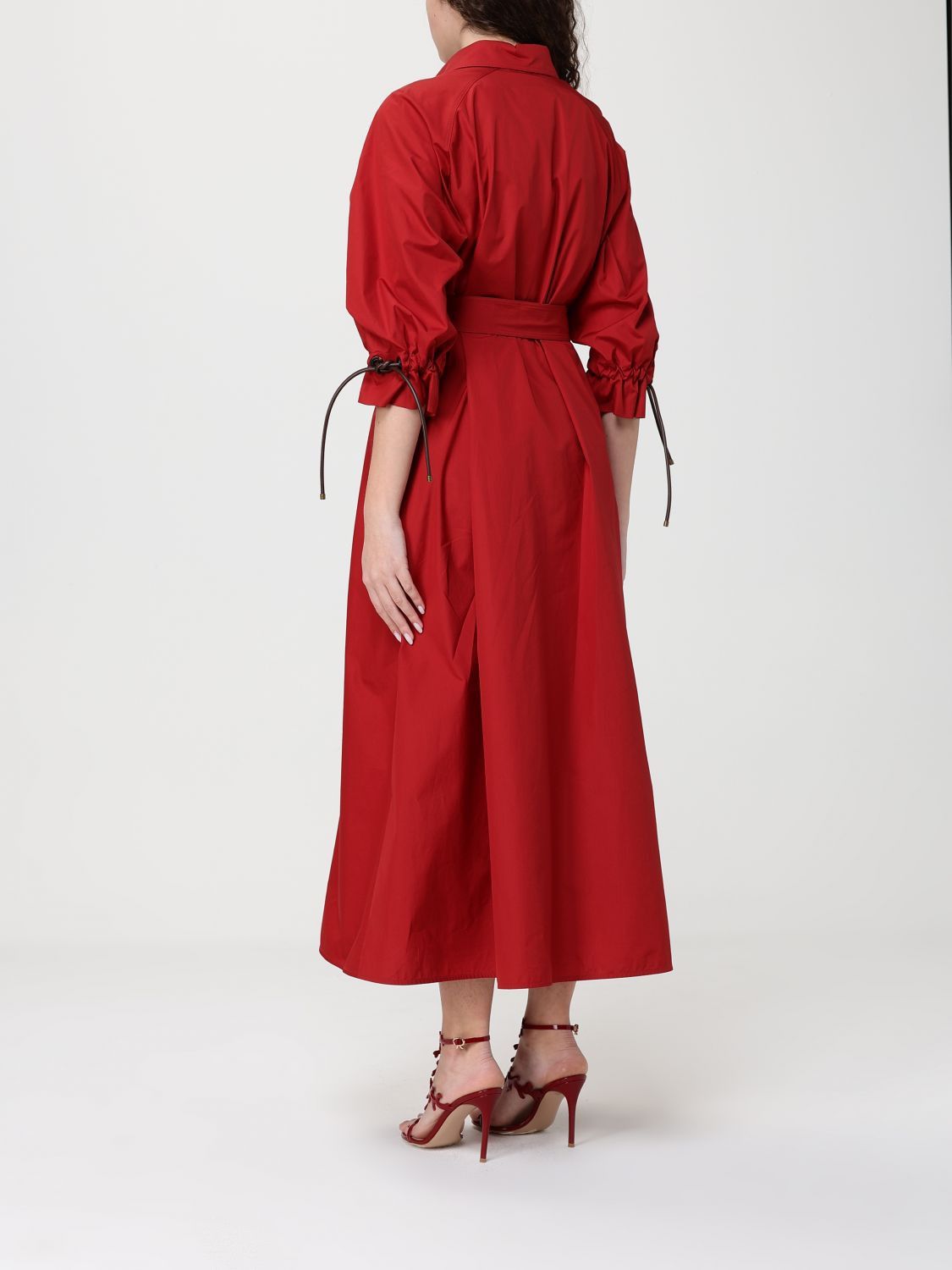 Max Mara Max Mara Dress Woman Red Size M / US 6-8 / IT 42-44 - 2 Thumbnail