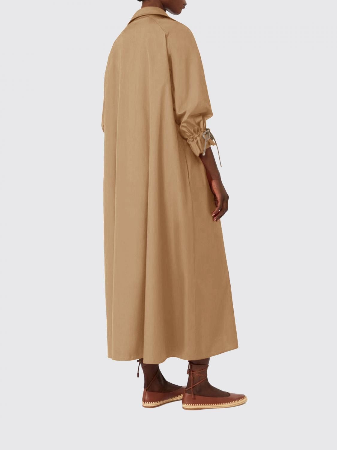 Max Mara Max Mara Dress Woman Beige Size M / US 6-8 / IT 42-44 - 2 Thumbnail