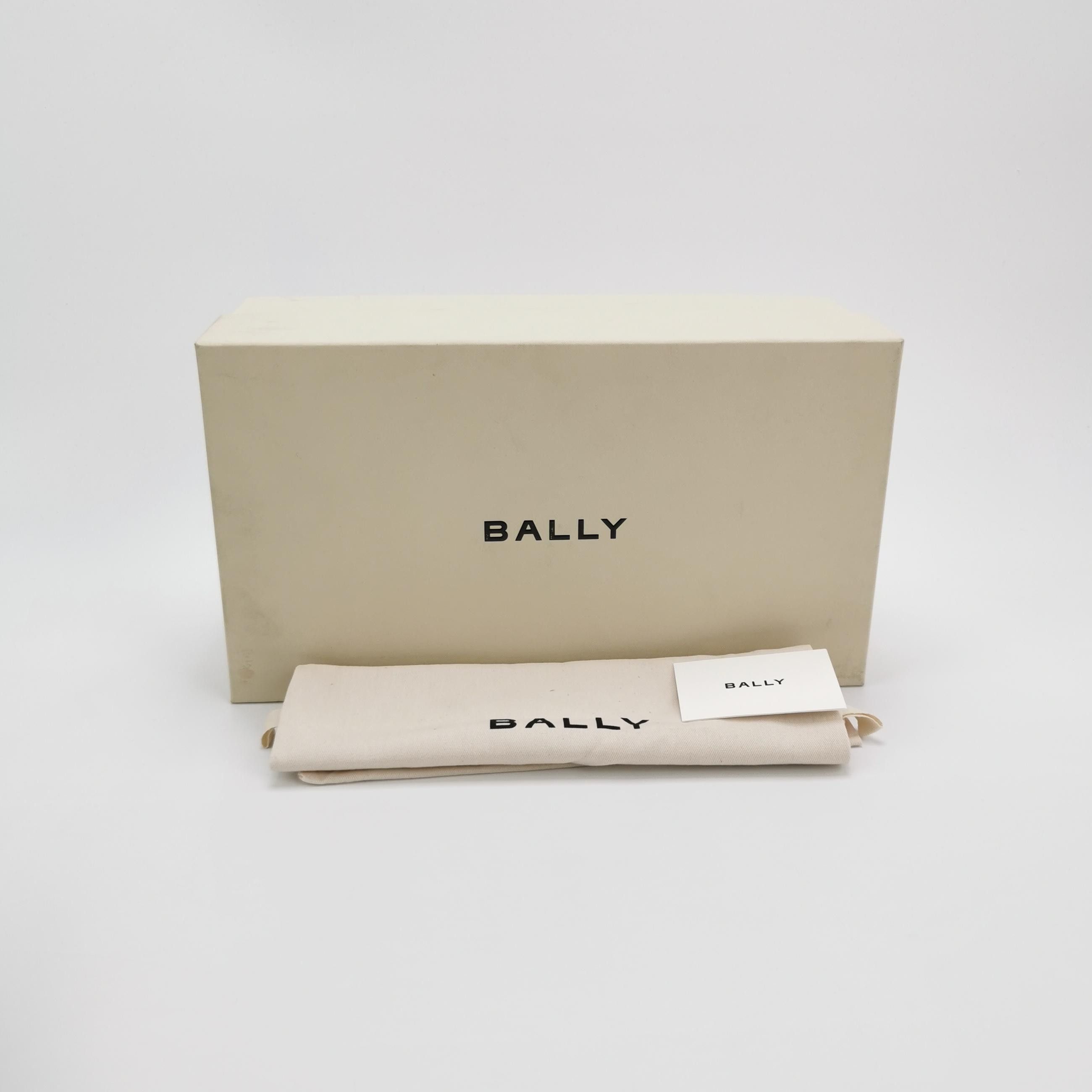 Bally Bally Black Leather Logo Sneakers 42.5 Size US 9 / EU 42 - 7 Thumbnail