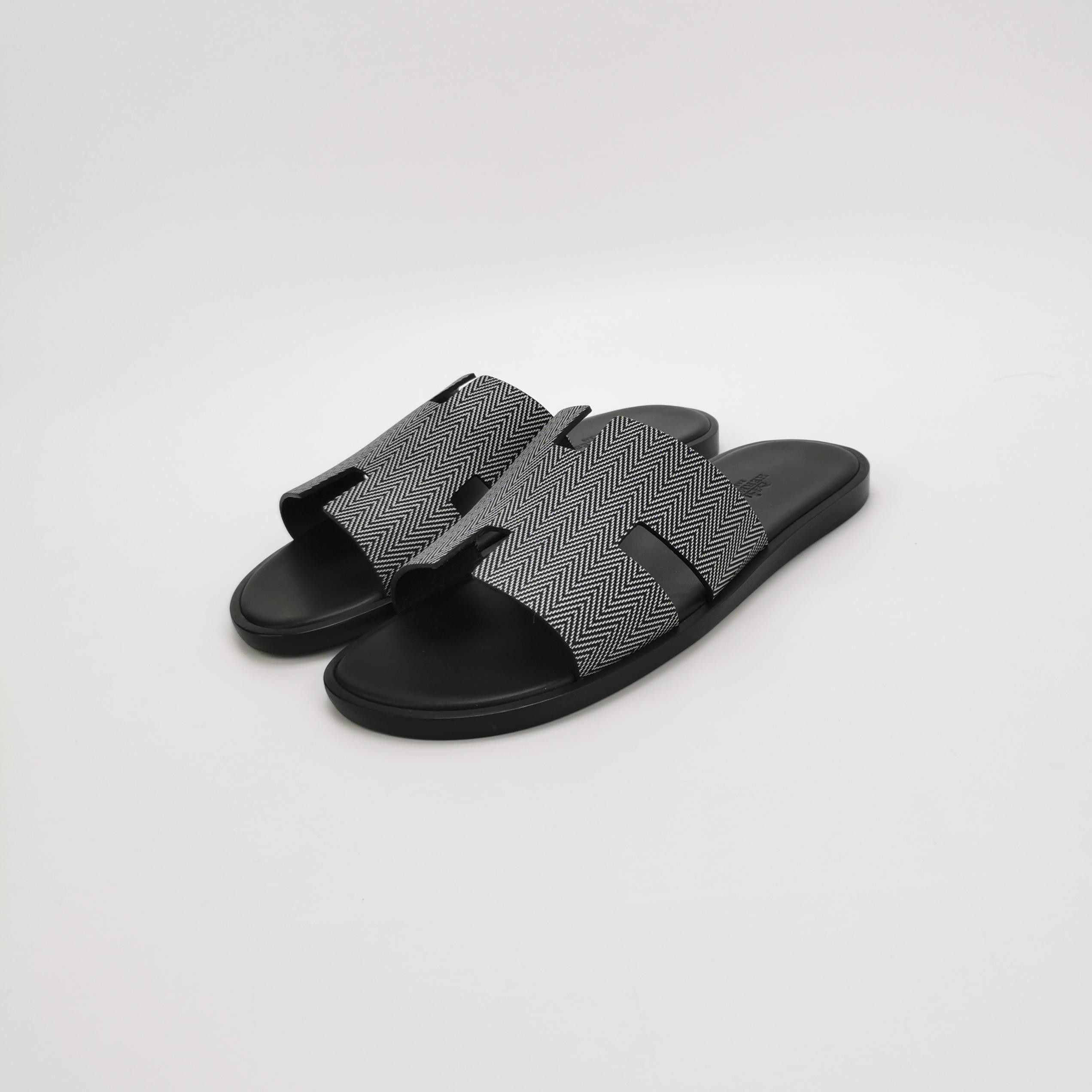 Hermes Hermes Izmir Chevron H Sandals 41 Size US 8 / EU 41 - 3 Thumbnail