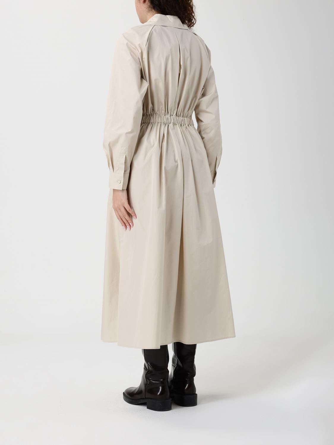 Max Mara Max Mara Dress Woman Beige Size S / US 4 / IT 40 - 2 Thumbnail