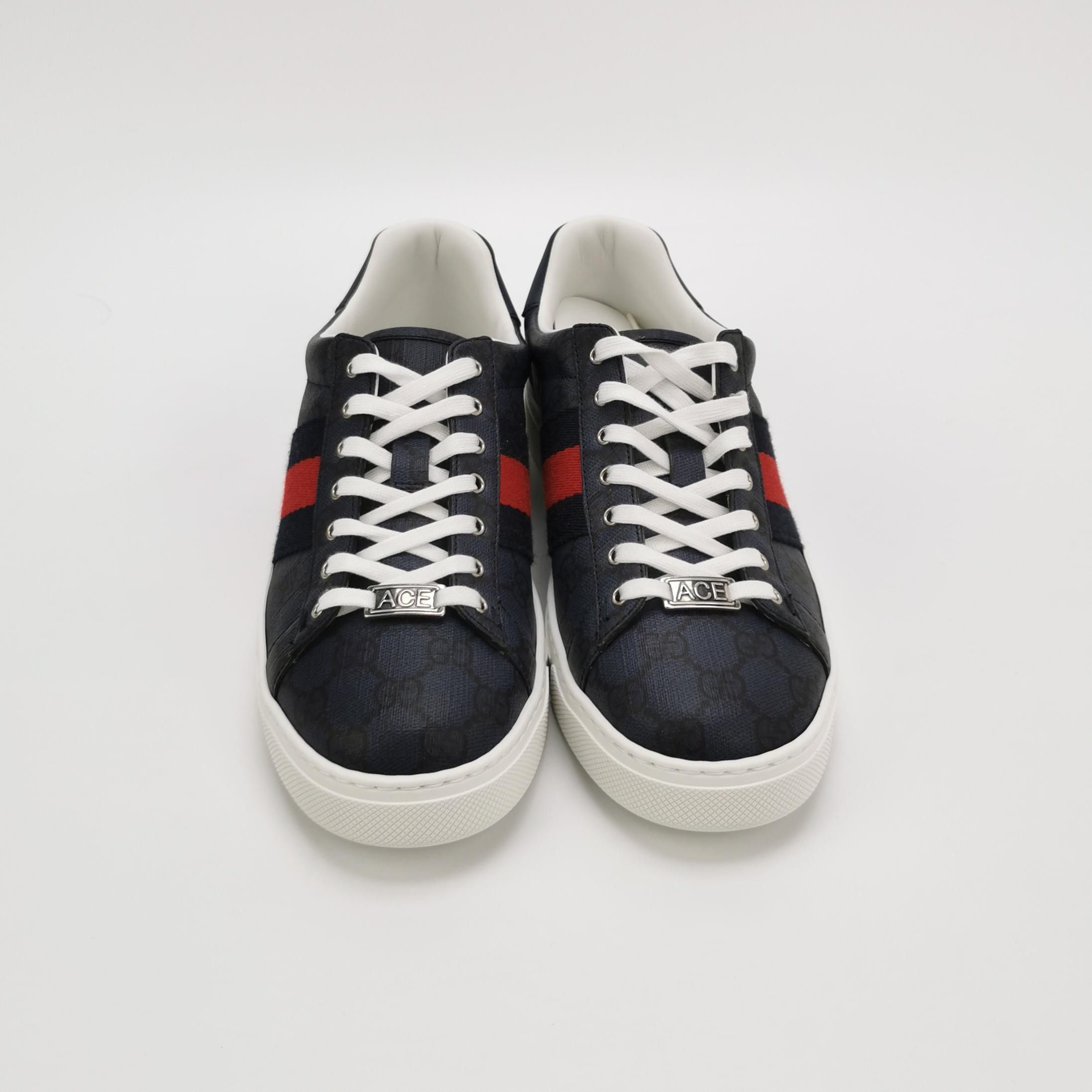 Gucci Gucci GG Supreme Web Ace Sneakers 7.5 Size US 7 / EU 40 - 4 Thumbnail