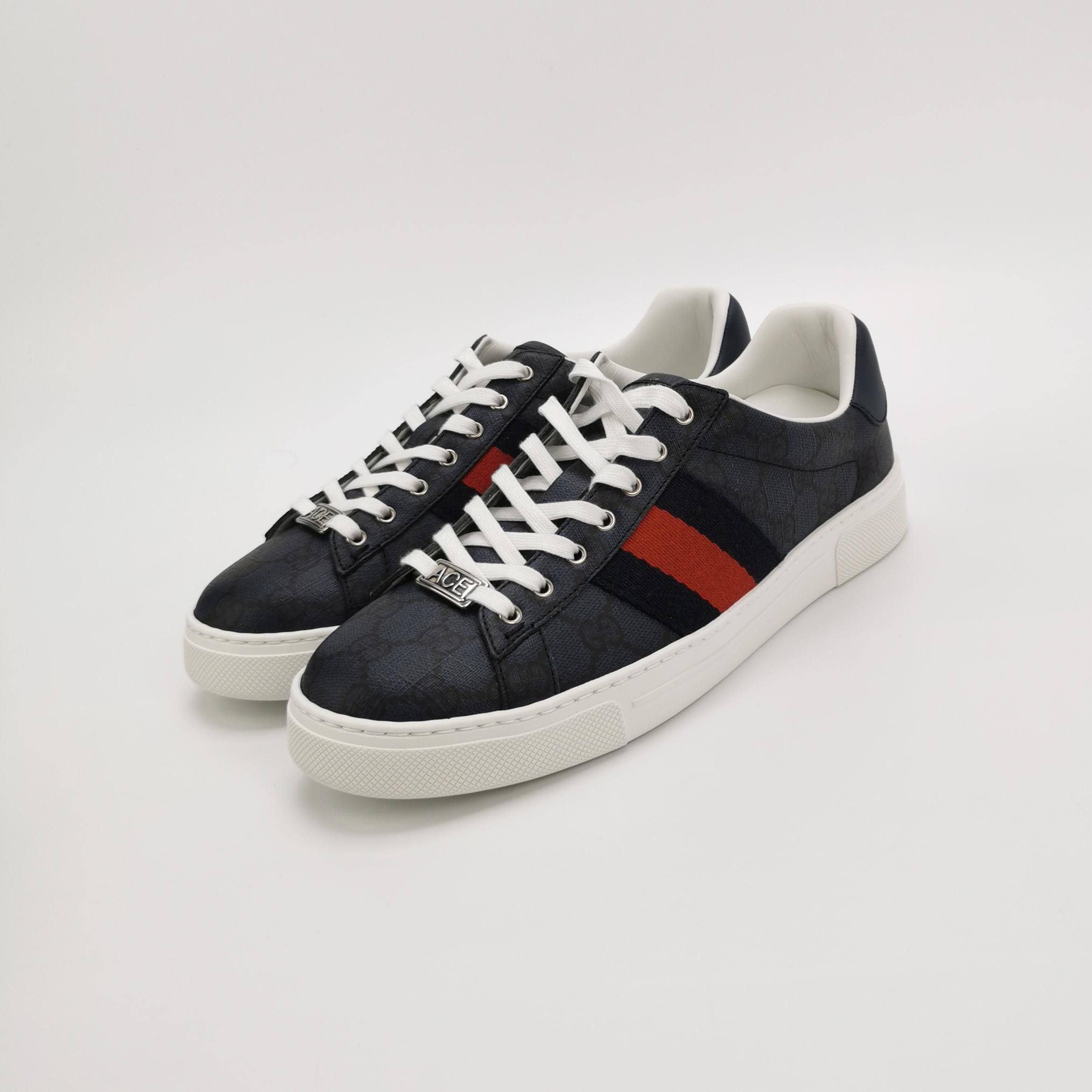 Gucci Gucci GG Supreme Web Ace Sneakers 7.5 Size US 7 / EU 40 - 3 Thumbnail