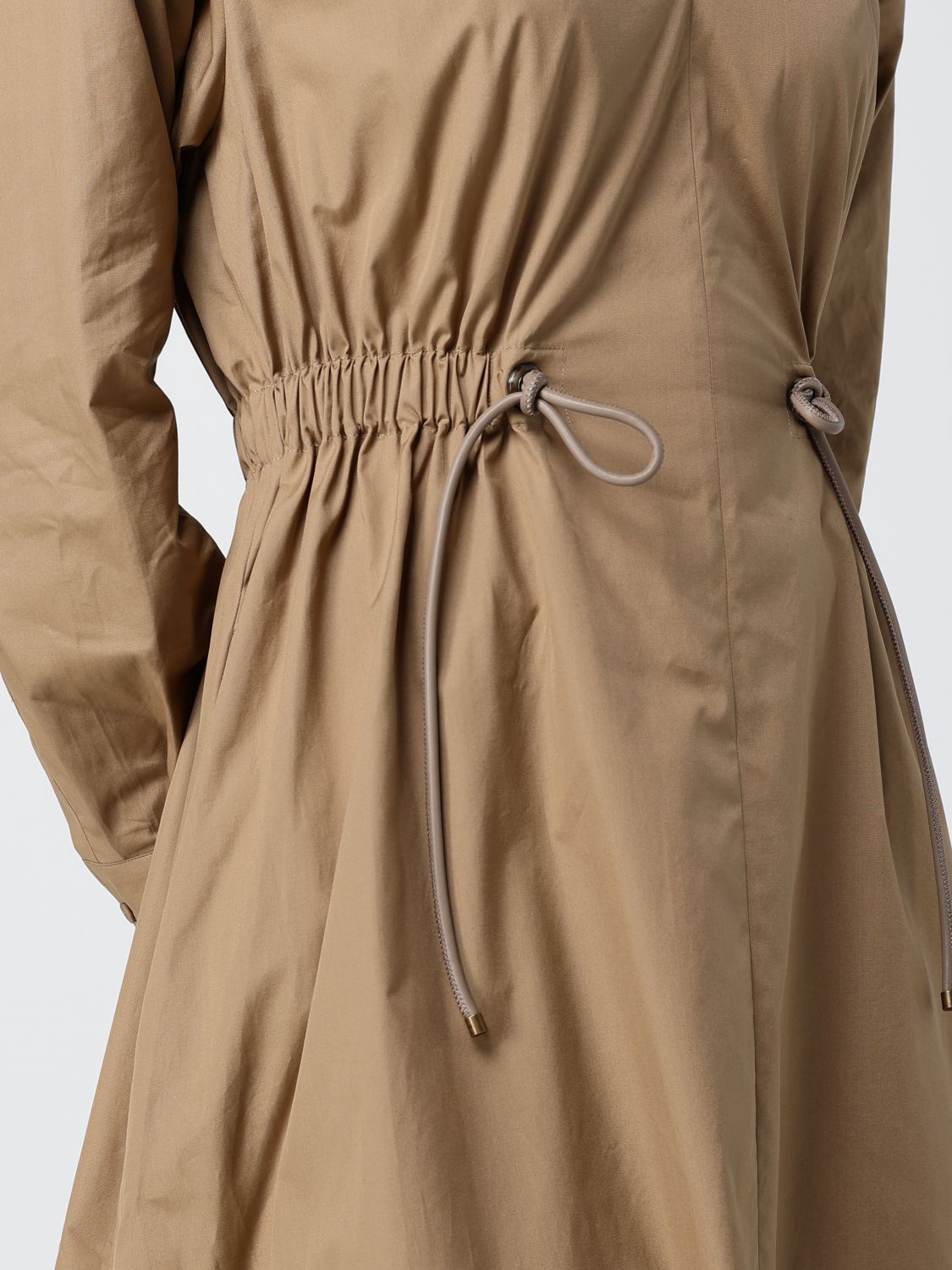 Max Mara Max Mara Dress Woman Brown Size S / US 4 / IT 40 - 4 Thumbnail