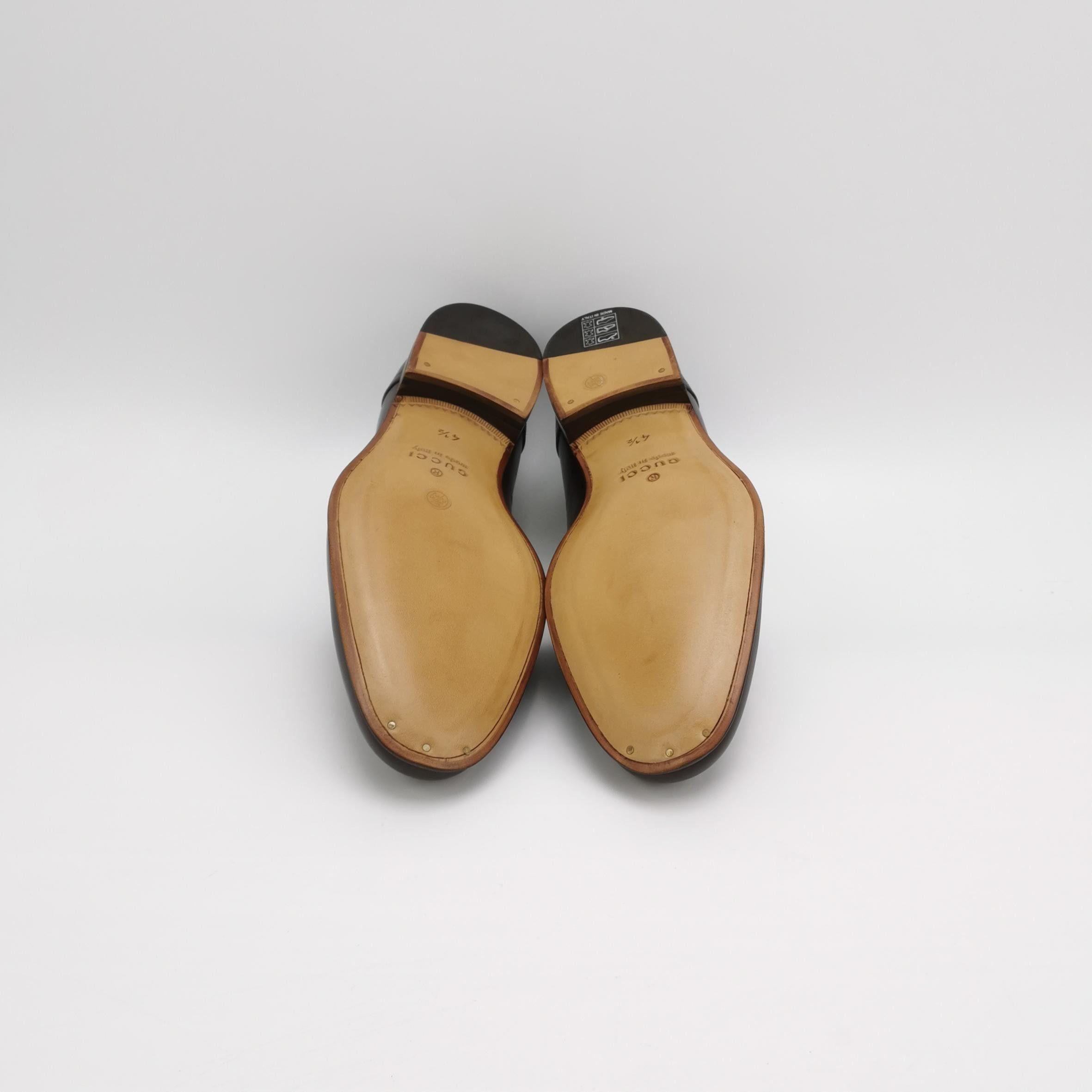 Gucci Gucci Interlocking G Leather Loafers EU 38.5 Size US 5.5 / EU 38 - 6 Thumbnail