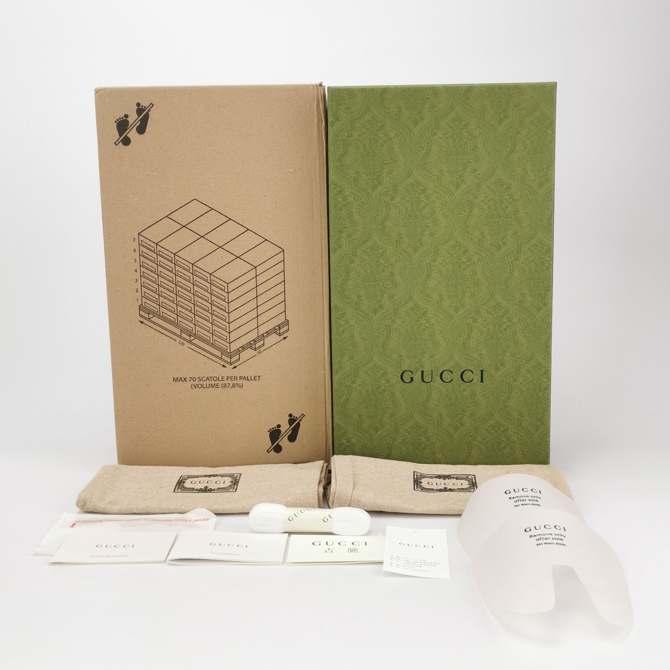 Gucci Gucci Bee Pattern Ace Sneakers 12.5 Size US 13 / EU 46 - 7 Thumbnail