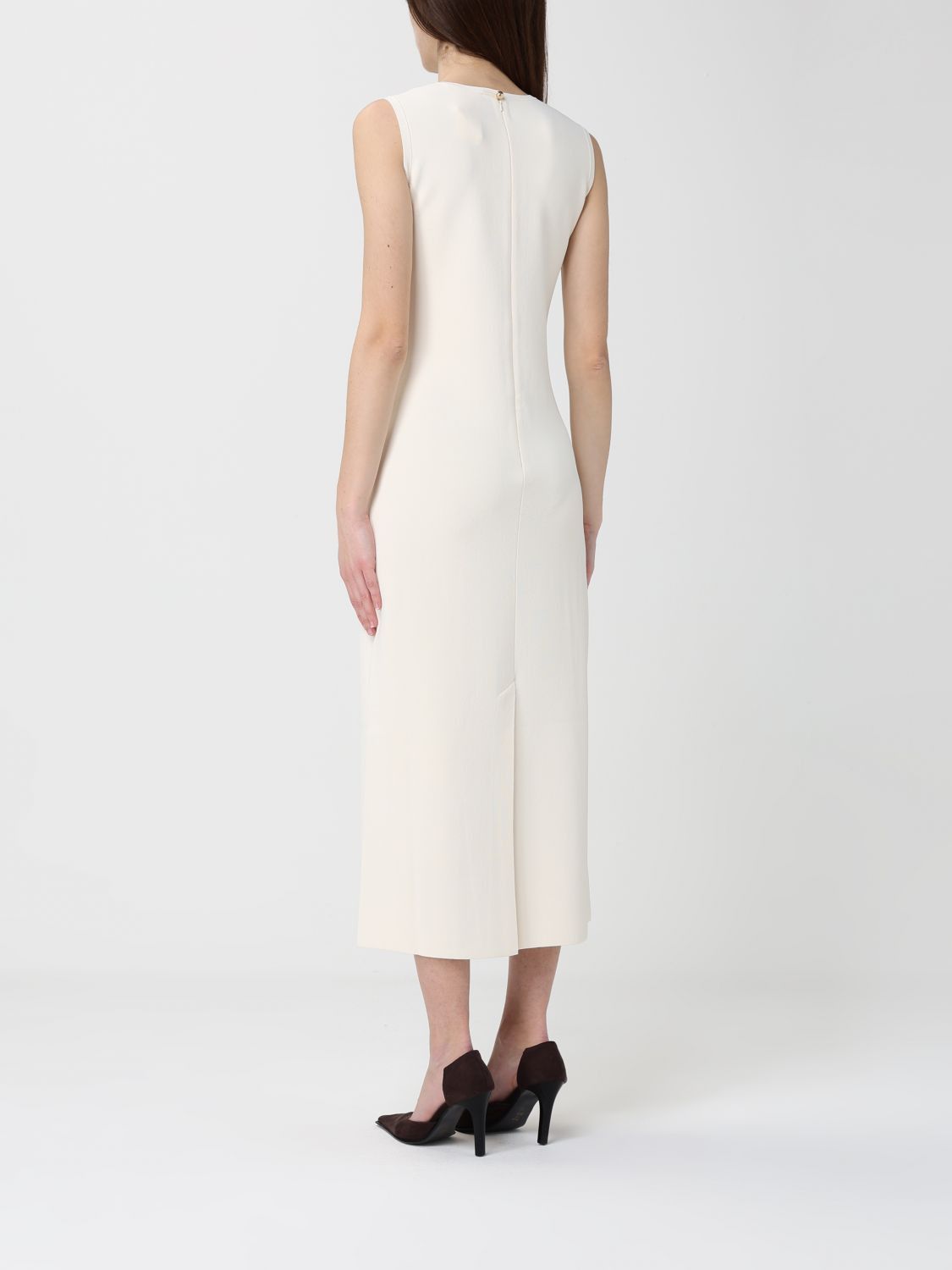 Max Mara Max Mara Dress Woman Ivory Size M / US 6-8 / IT 42-44 - 3 Thumbnail