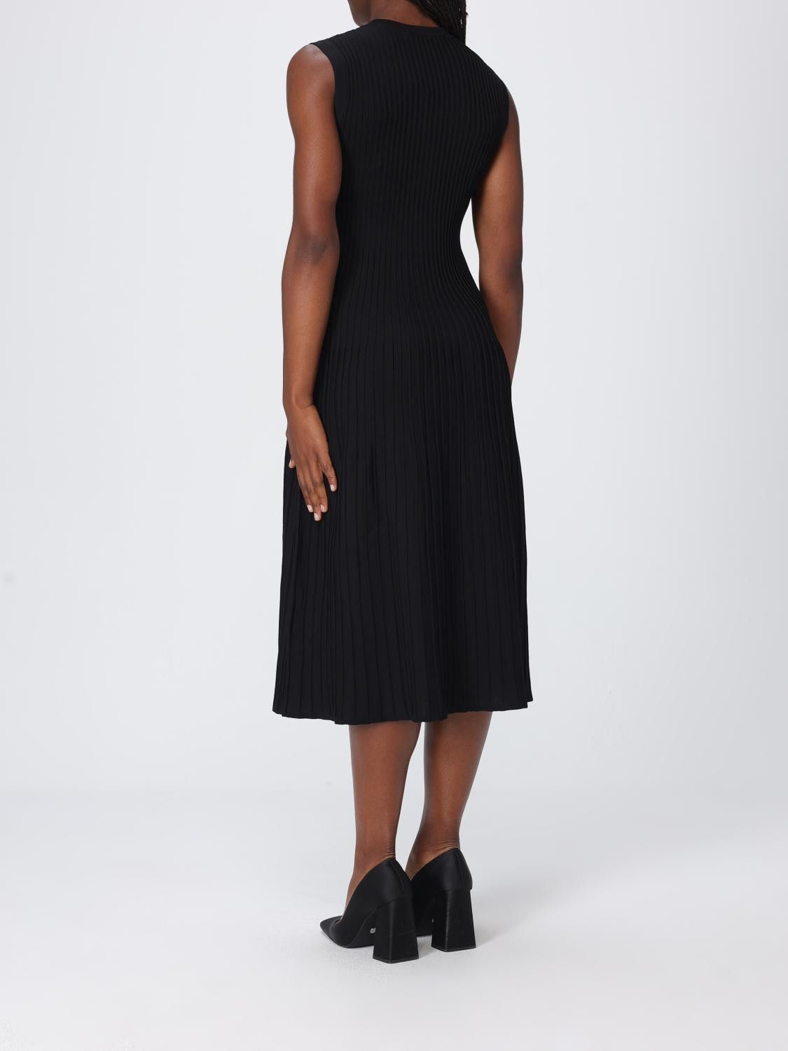 Max Mara Max Mara Dress Woman Black Size XS / US 0-2 / IT 36-38 - 2 Thumbnail