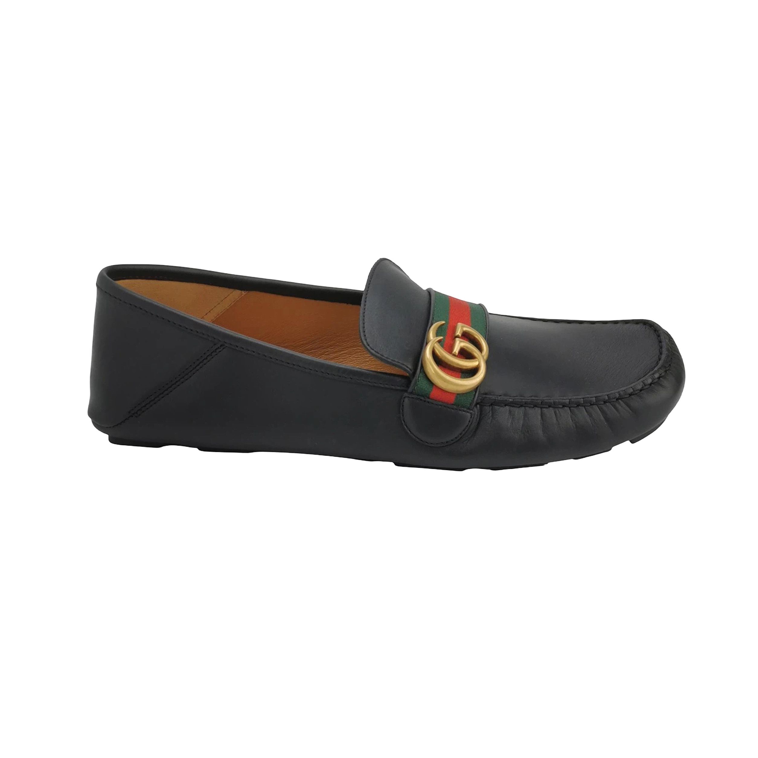 Gucci Gucci Web Stripe Double G Loafers 10.5 Size US 11 / EU 44 - 2 Thumbnail
