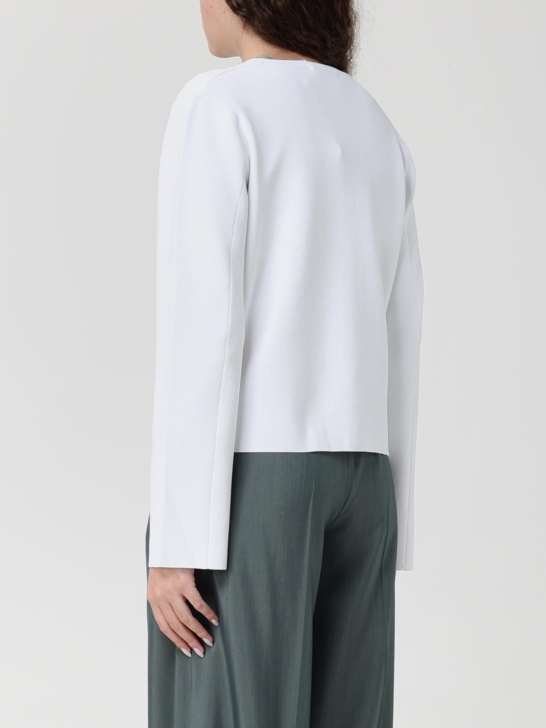 Max Mara Max Mara Sweater Woman White Size M / US 6-8 / IT 42-44 - 3 Thumbnail