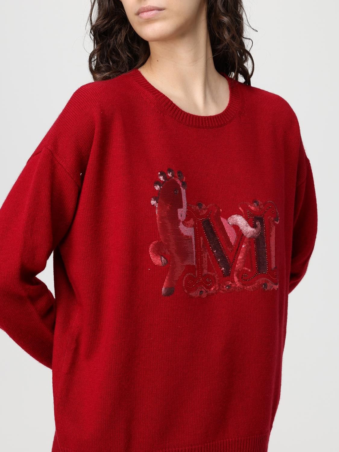 Max Mara Max Mara Sweater Woman Red Size M / US 6-8 / IT 42-44 - 4 Thumbnail