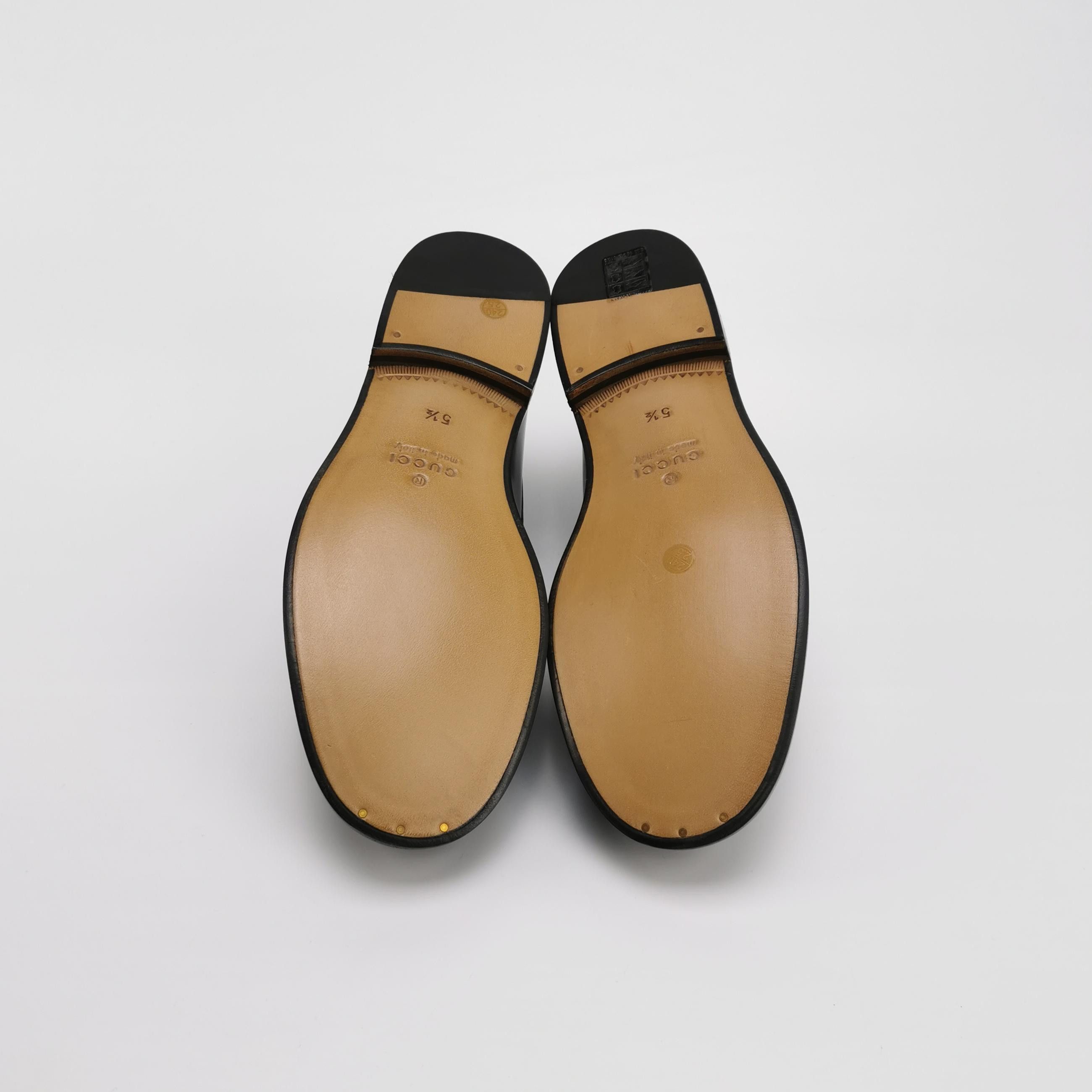 Gucci Gucci Horsebit Leather Loafers 39.5 Size US 6 / EU 39 - 6 Thumbnail