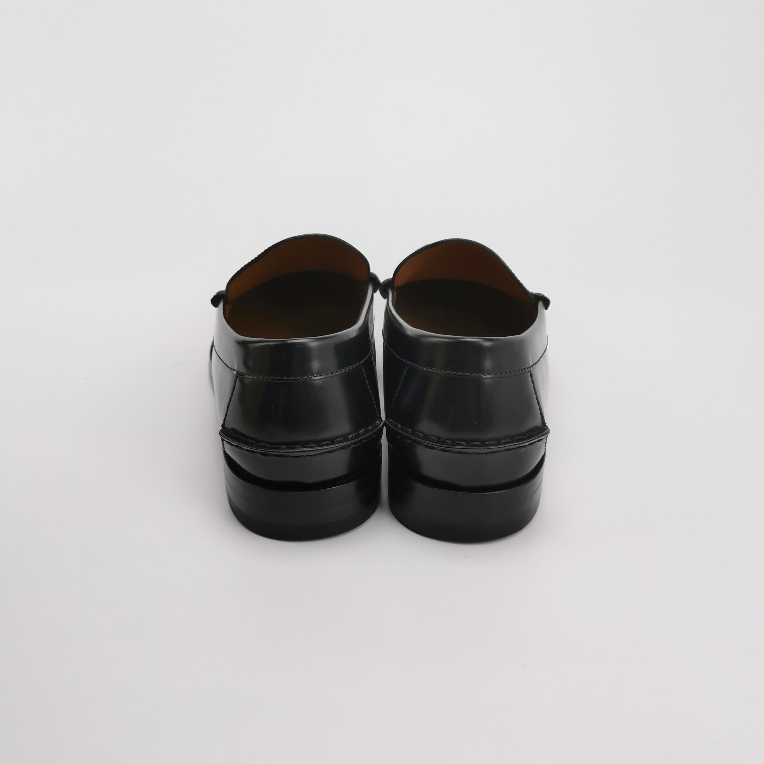 Gucci Gucci Interlocking G Web Leather Loafers Size 46 Size US 13 / EU 46 - 5 Thumbnail
