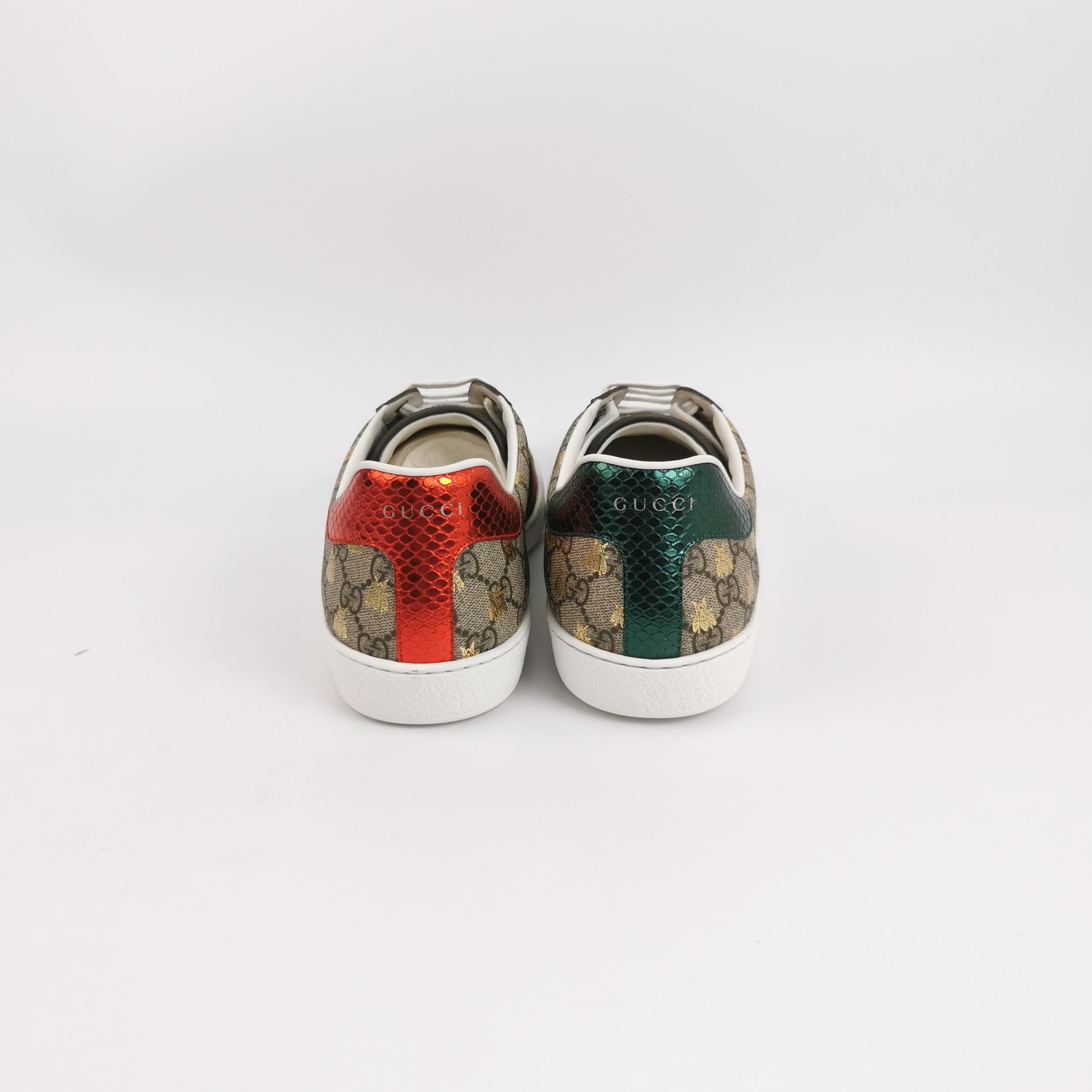 Gucci Gucci Bee Embroidered Ace GG Sneakers 47 Size US 14 / EU 47 - 5 Thumbnail