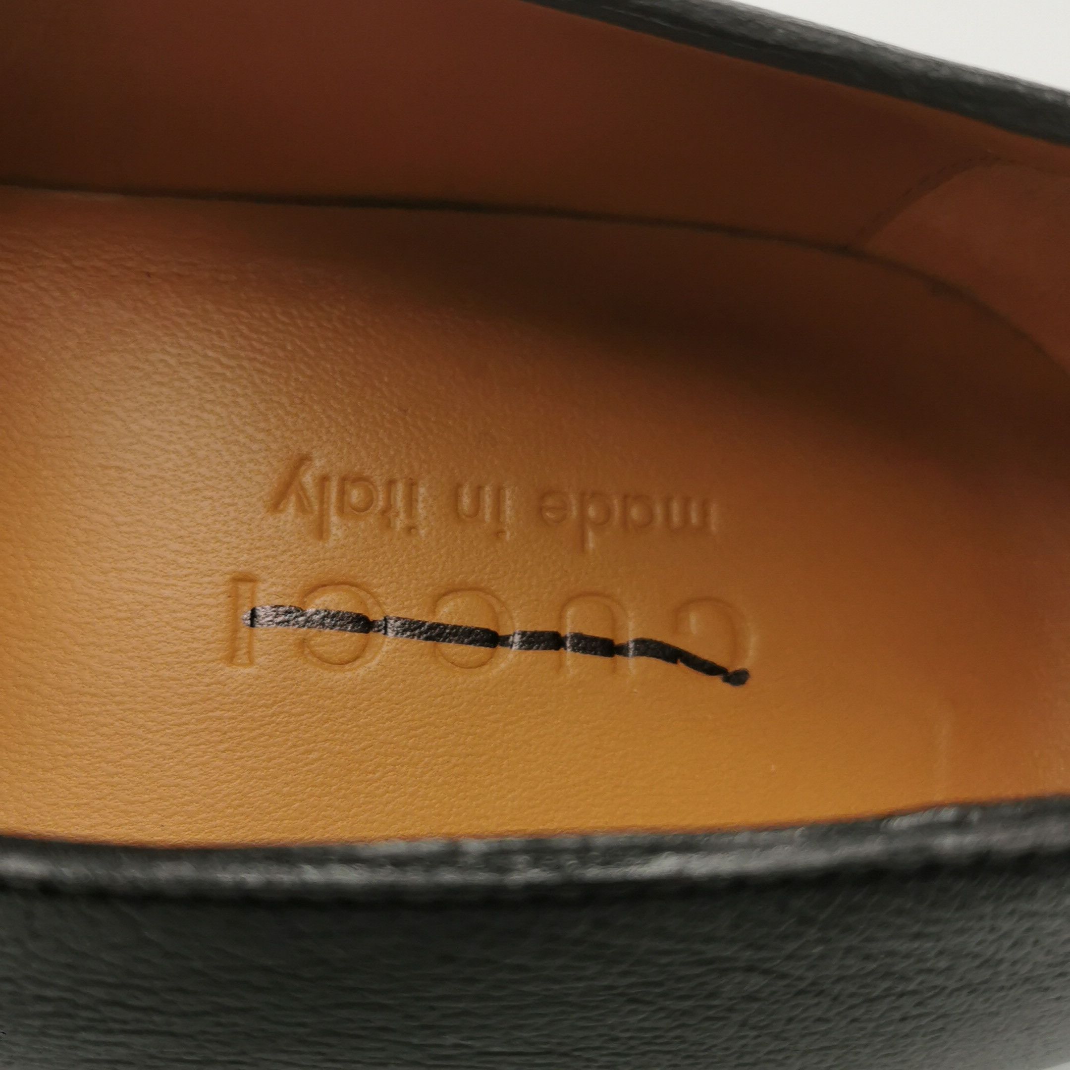 Gucci Gucci Interlocking G Leather Loafers 39.5 Size US 6 / EU 39 - 12 Thumbnail