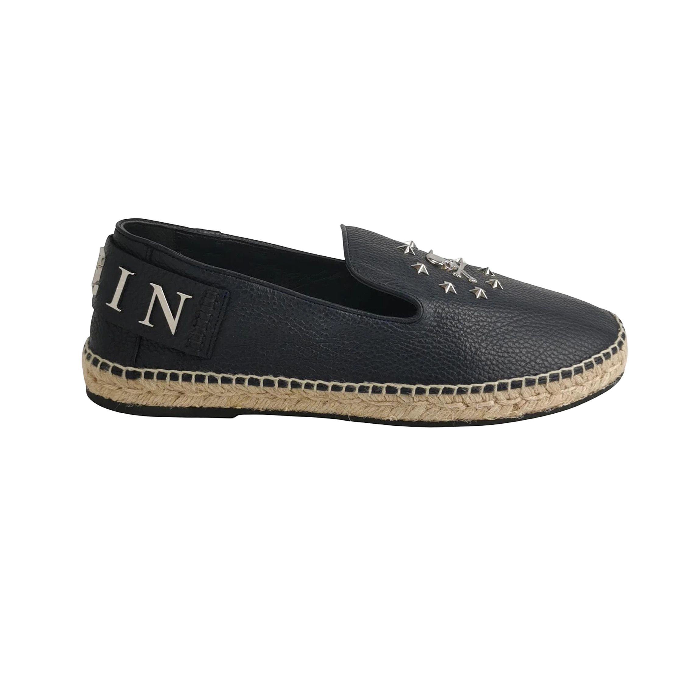 Philipp Plein Philipp Plein Studded Leather Skull Espadrilles Size 43 Size US 10 / EU 43 - 2 Thumbnail
