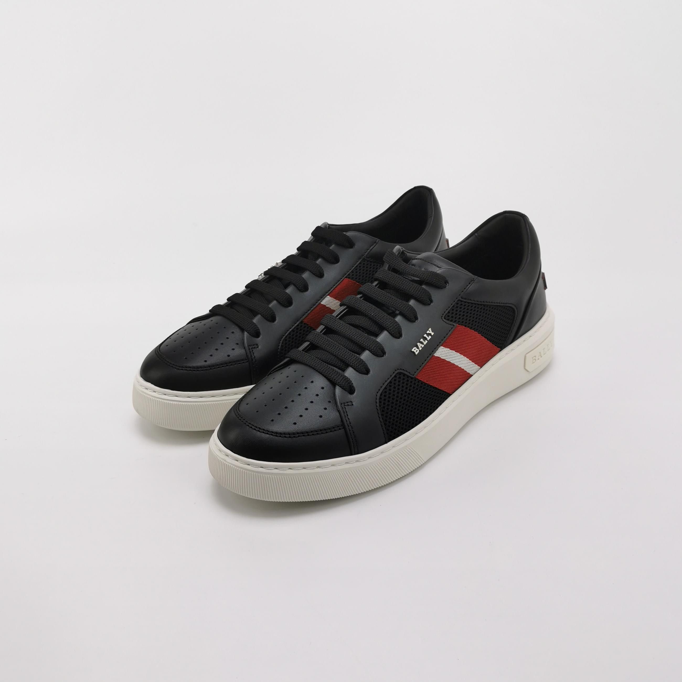 Bally Bally Leather Colorblock Low-Top Sneakers EU 44 Size US 11 / EU 44 - 3 Thumbnail