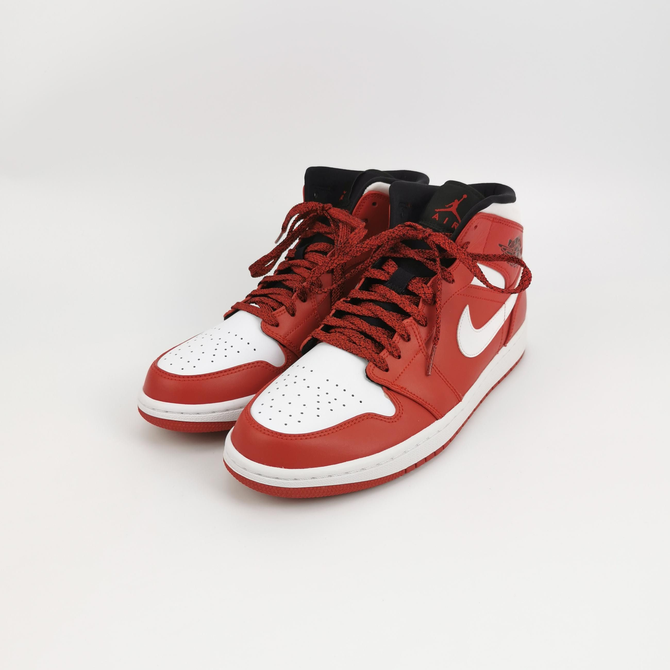 Nike Air Jordan Red White Logo Hi-Top Sneakers EU 43 Size US 10 / EU 43 - 3 Thumbnail