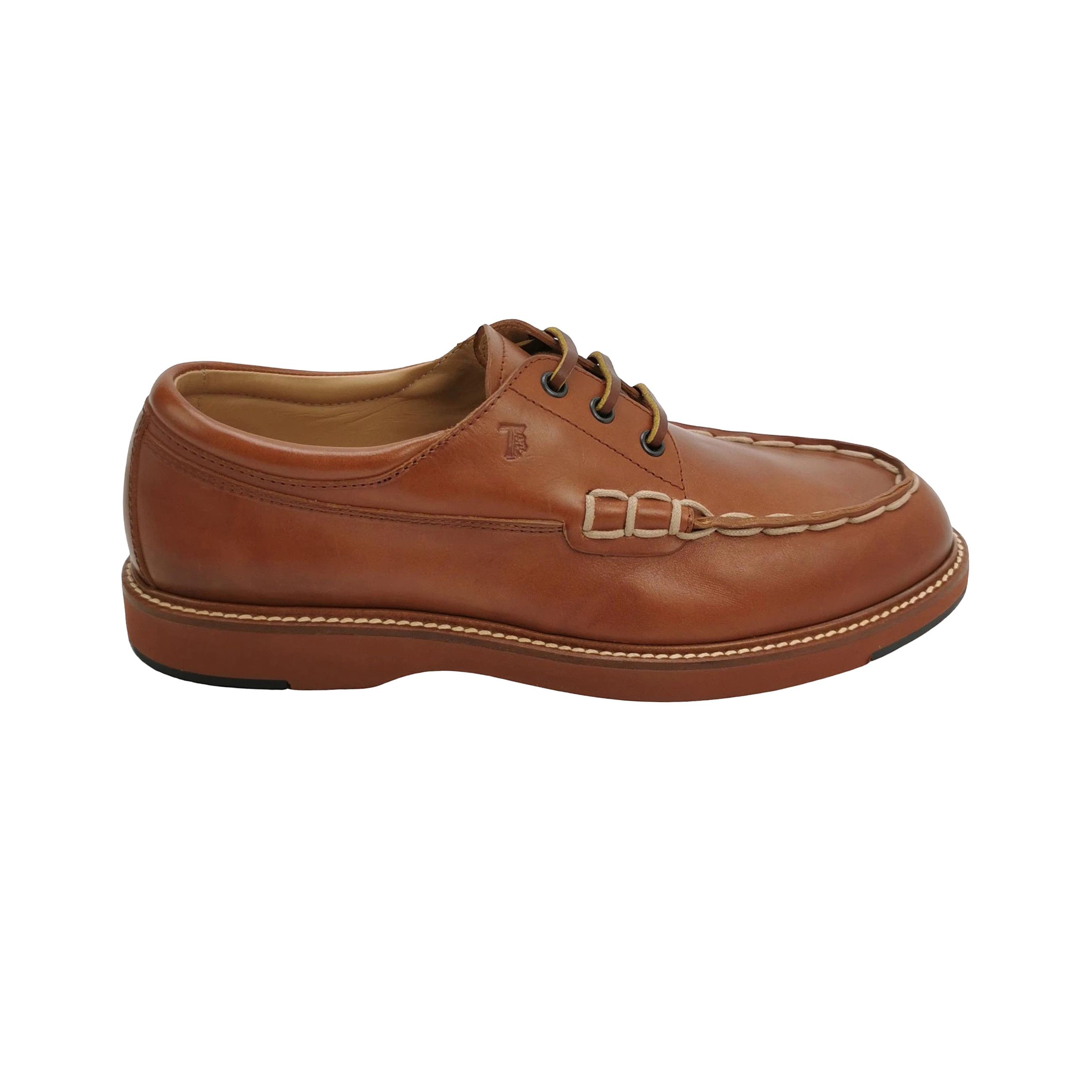 Tod's Tod's Brown Leather Lace Up Shoes US 8.5 Size US 8 / EU 41 - 2 Thumbnail
