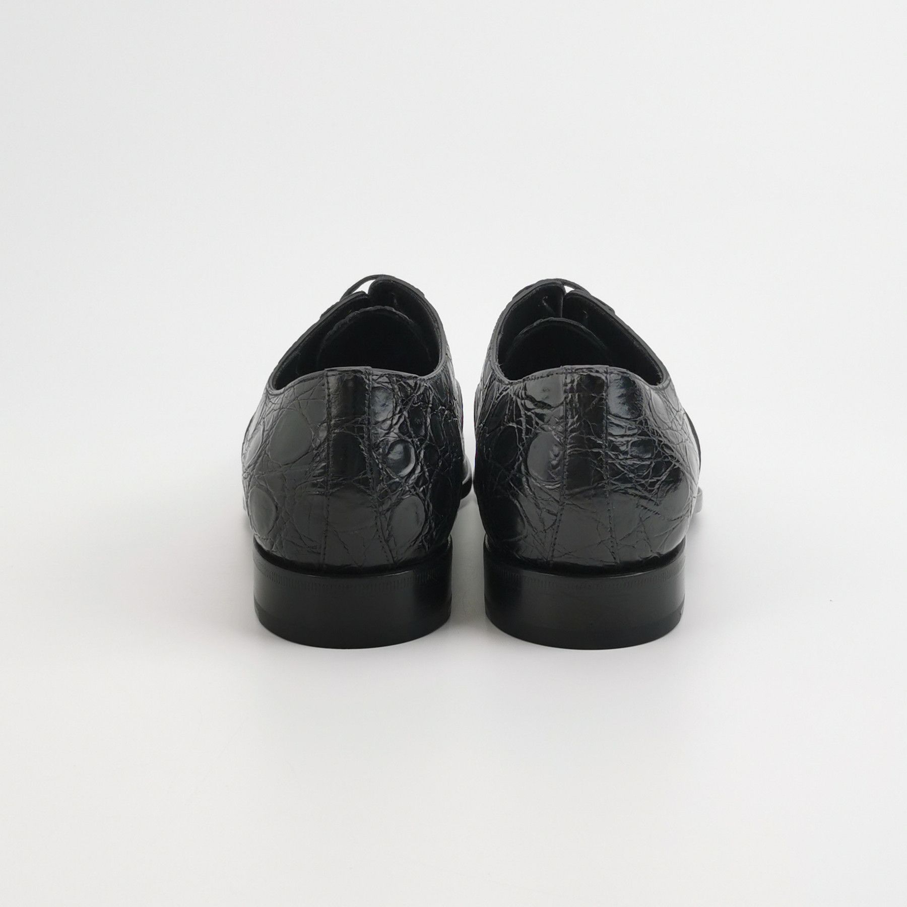Prada Prada Crocodile Leather Lace-Up Shoes 7.5 Size US 8 / EU 41 - 5 Thumbnail