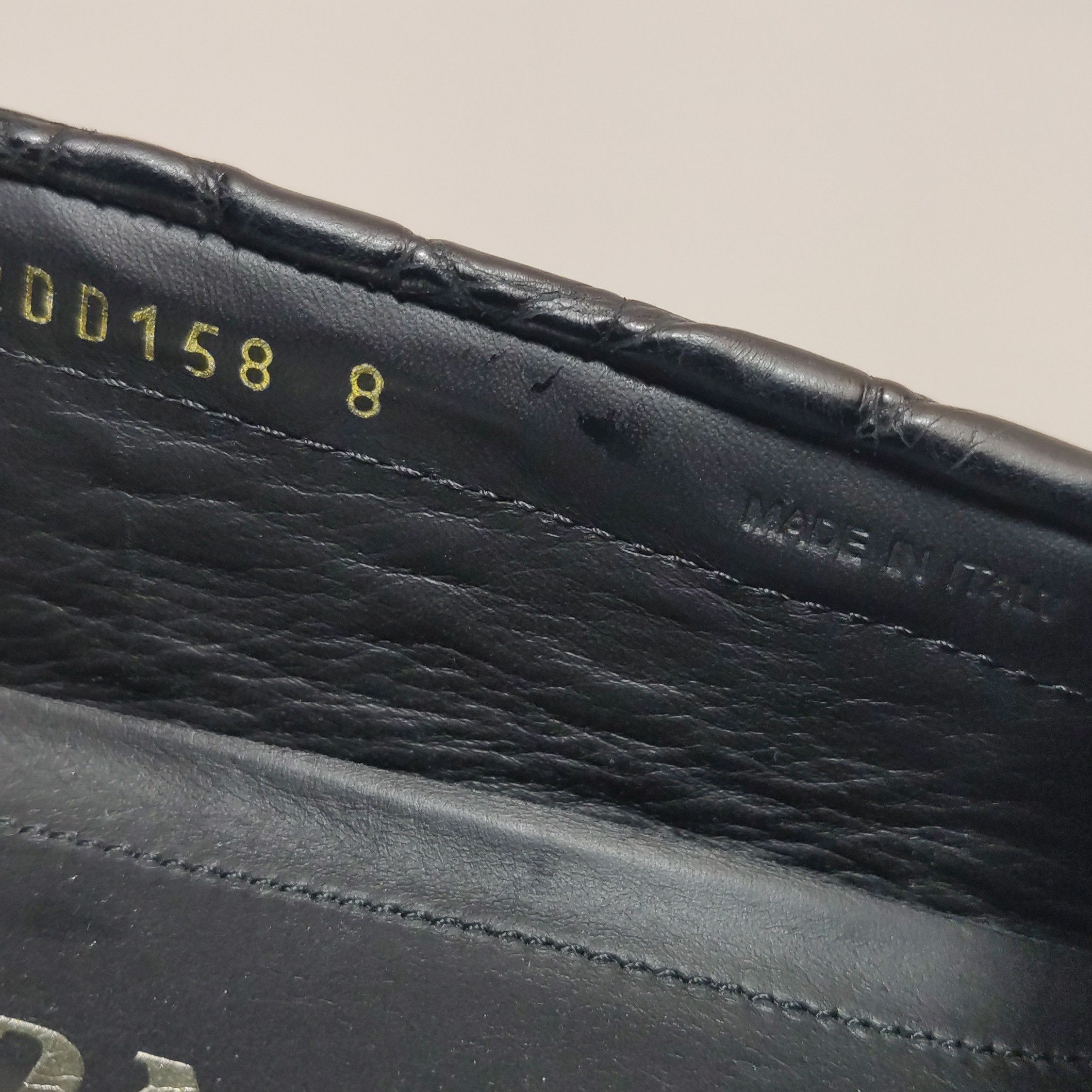 Prada Prada Crocodile Leather Logo Driving Shoes 42 Size US 9 / EU 42 - 14 Thumbnail