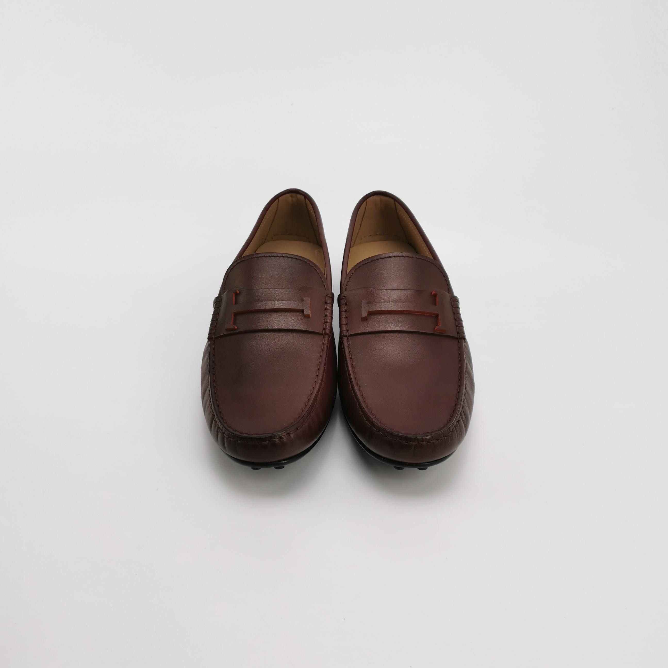 Tod's Tod's Brown Leather Gommino Loafers EU 41.5 Size US 8 / EU 41 - 4 Thumbnail