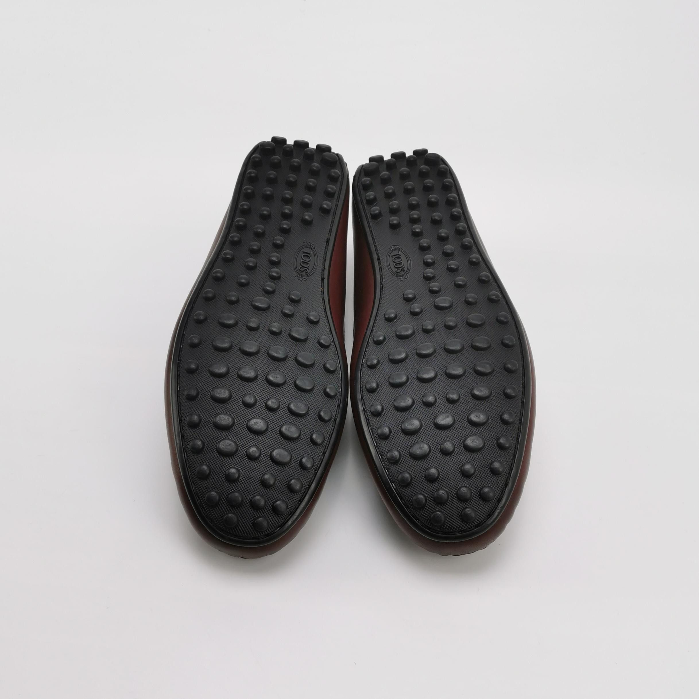 Tod's Tod's Brown Leather Gommino Loafers EU 41.5 Size US 8 / EU 41 - 6 Thumbnail
