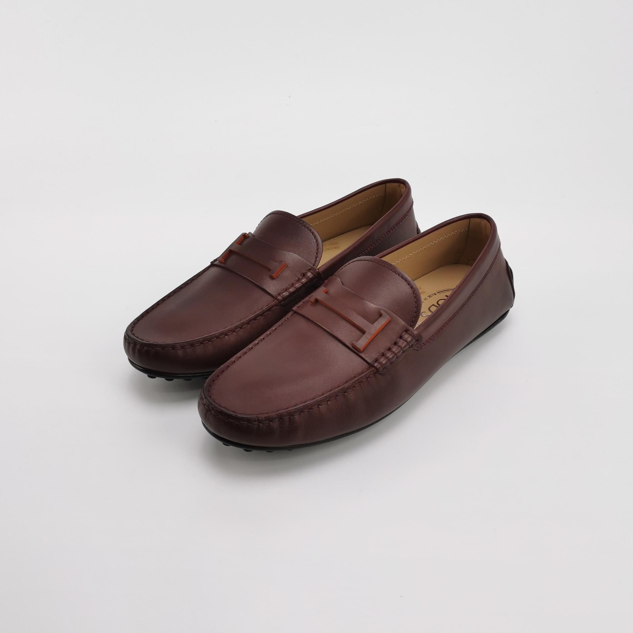 Tod's Tod's Brown Leather Gommino Loafers EU 41.5 Size US 8 / EU 41 - 3 Thumbnail