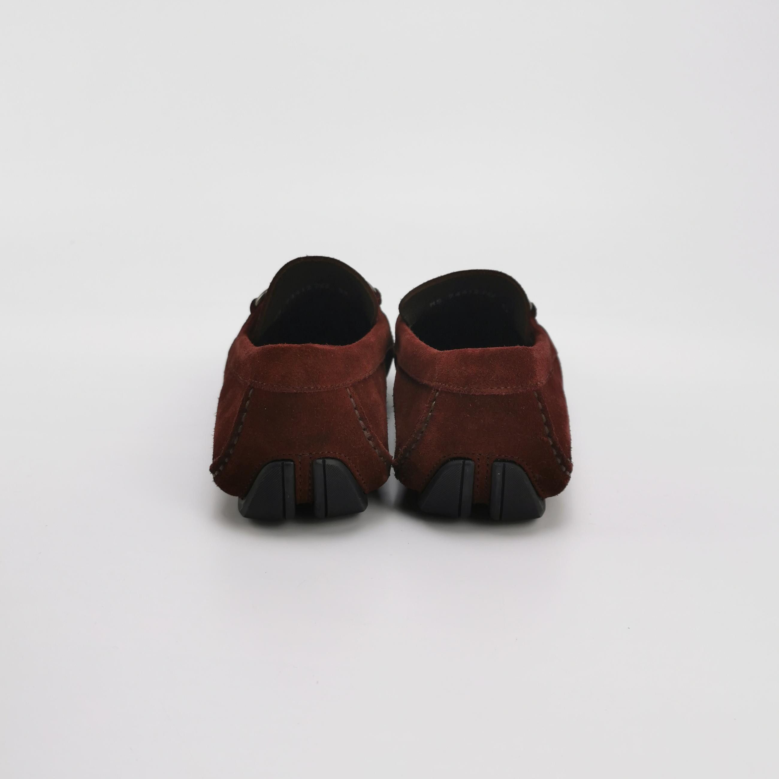 Salvatore Ferragamo Salvatore Ferragamo Suede Gancini Loafers 39.5 Size US 6 / EU 39 - 5 Thumbnail