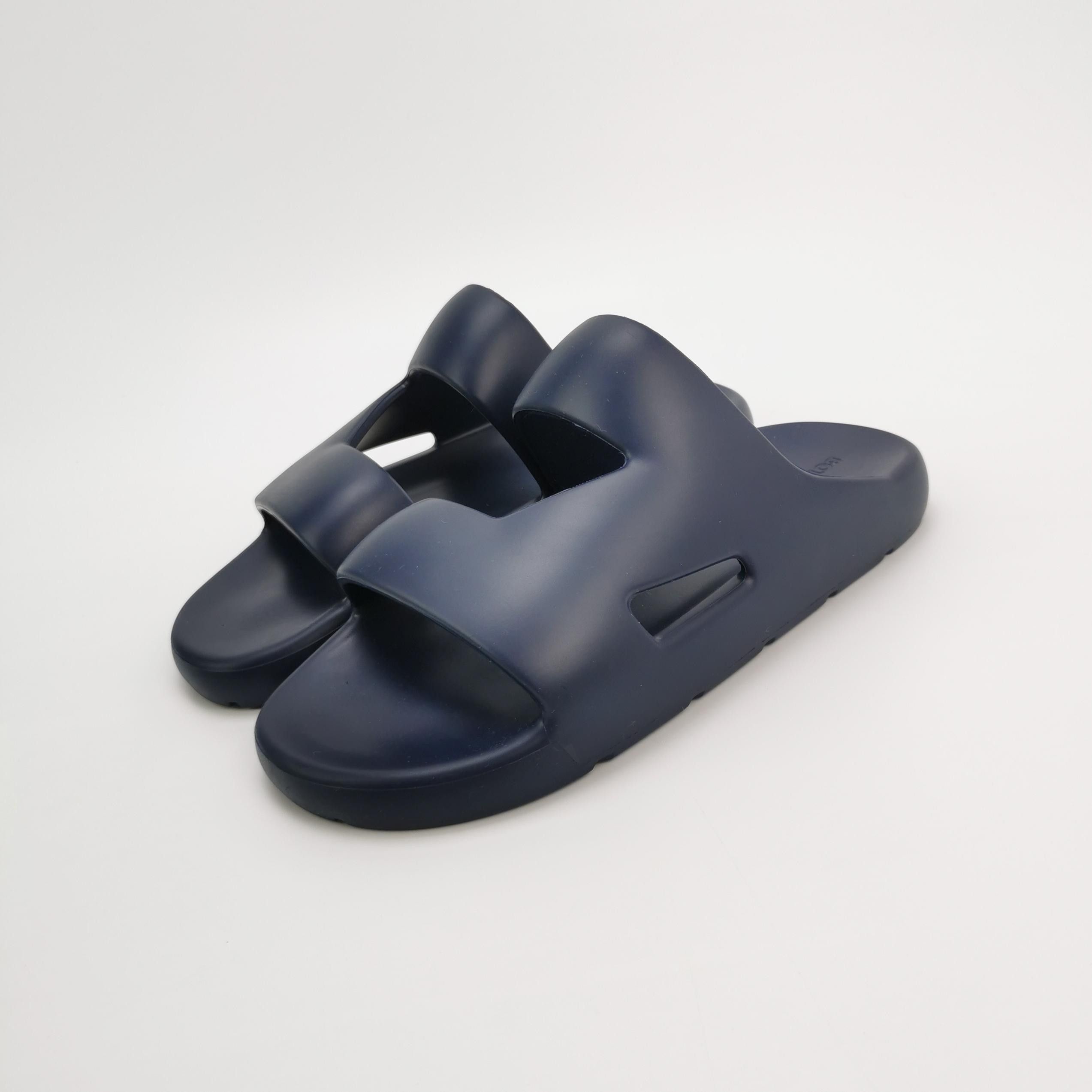 Bottega Veneta Bottega Veneta Navy Molded Slides Size 40 Size US 7 / EU 40 - 3 Thumbnail