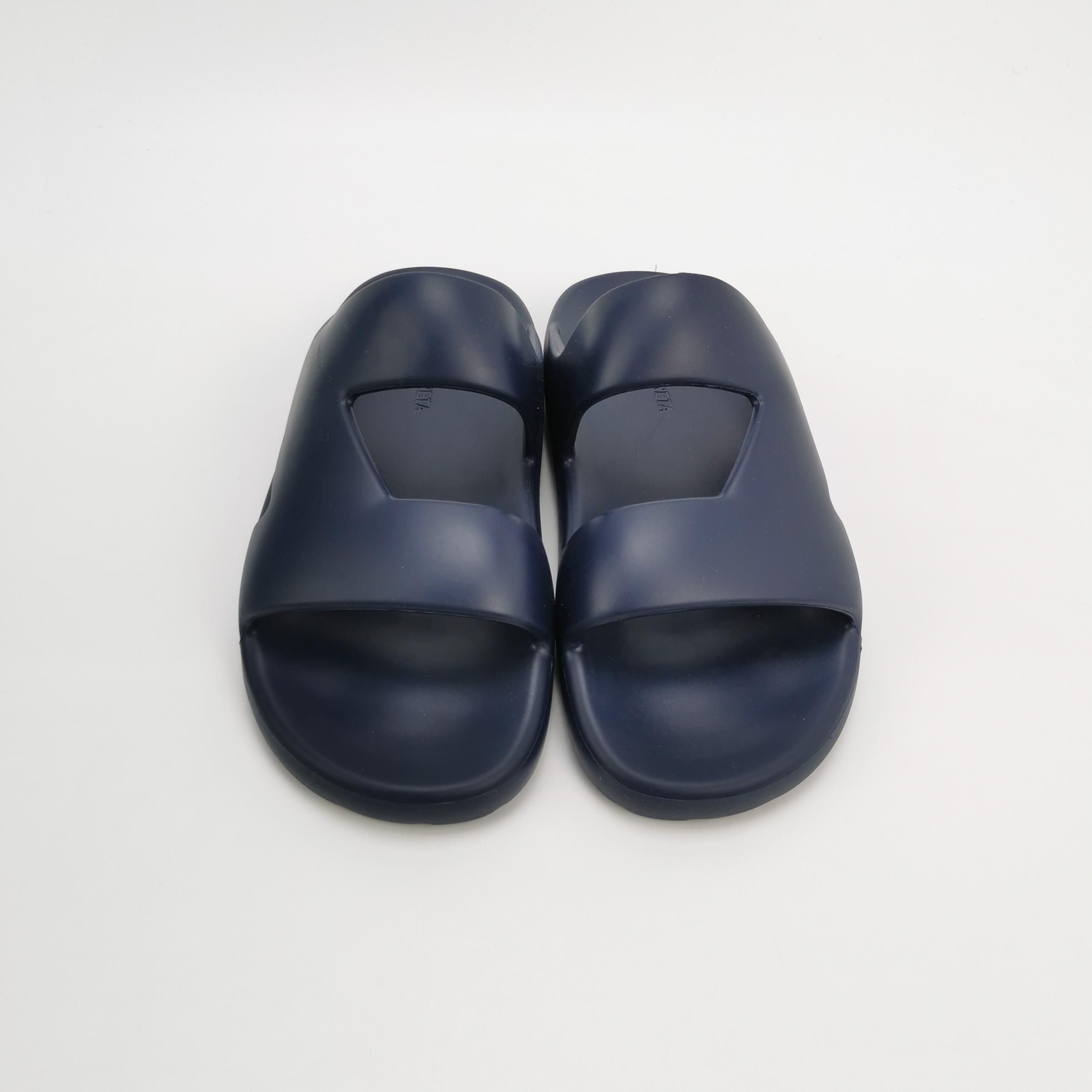 Bottega Veneta Bottega Veneta Navy Molded Slides Size 40 Size US 7 / EU 40 - 4 Thumbnail